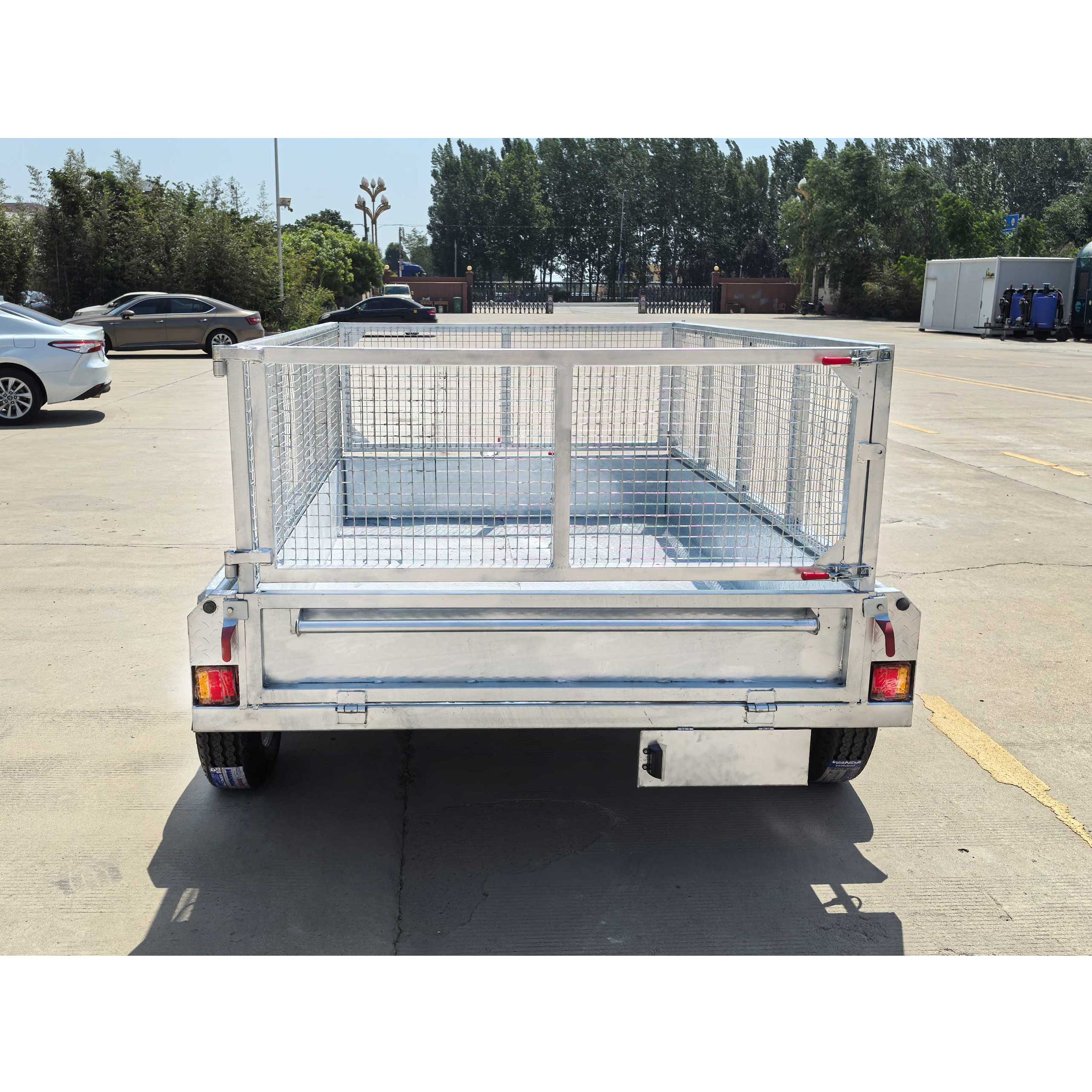 8x5 Premium Double Axle Hot-Dip Galvanised Tilting Box Trailer 2000kgATM