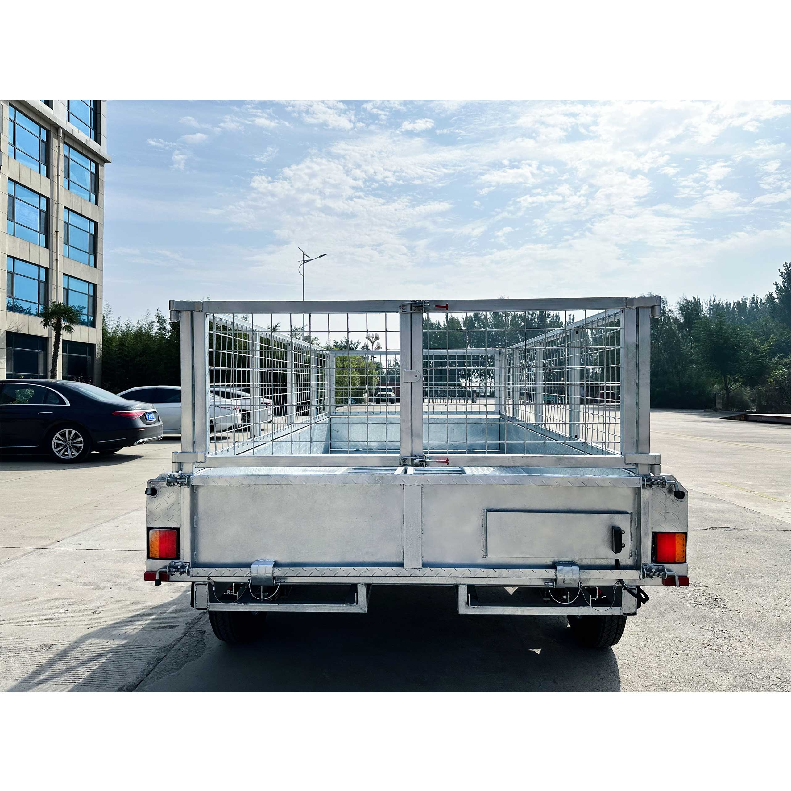 10x5 Hydraulic Tipper Galvanised Box Trailer 3200kg ATM (Electric Brake)