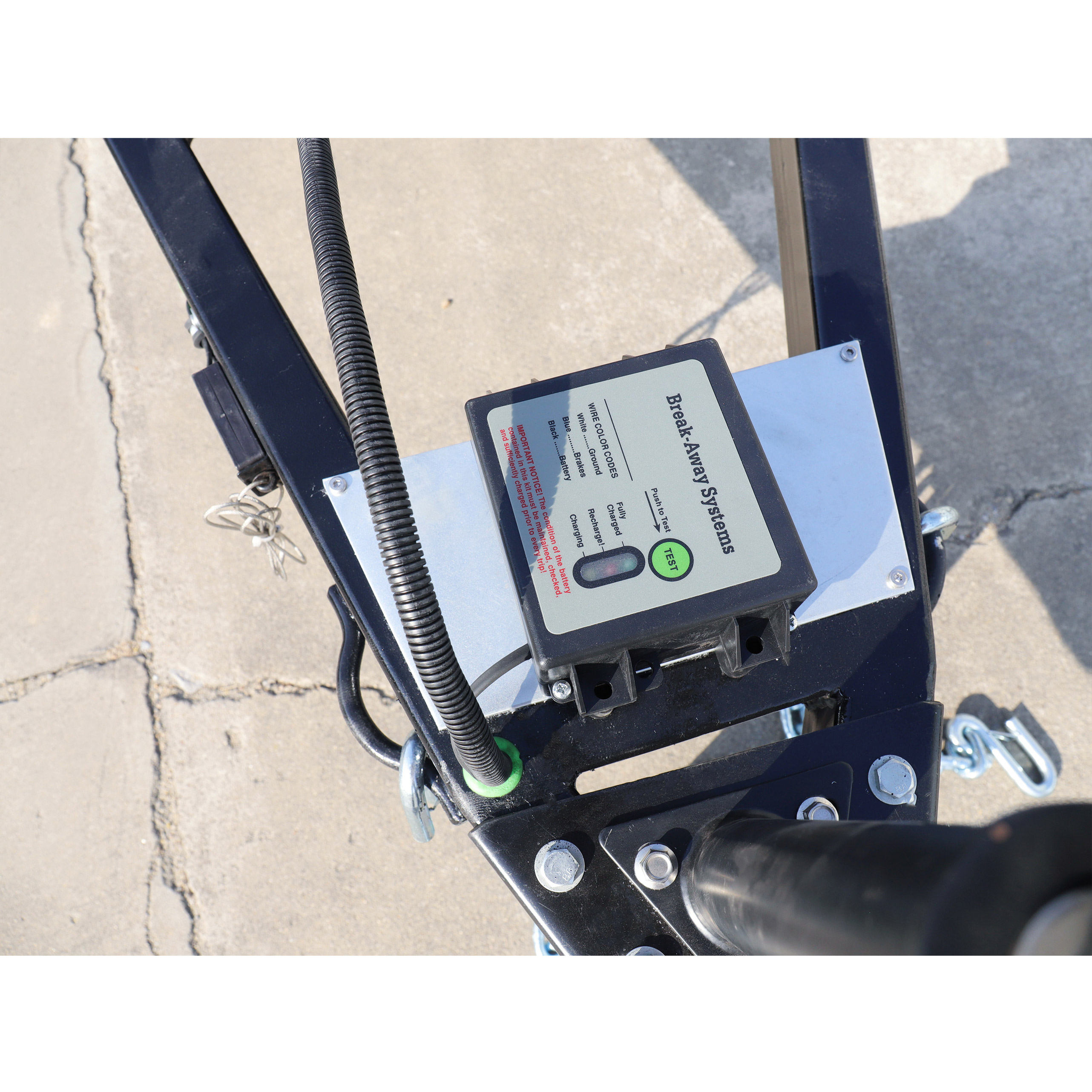 US ATM1340kg Single-shaft generator trailer