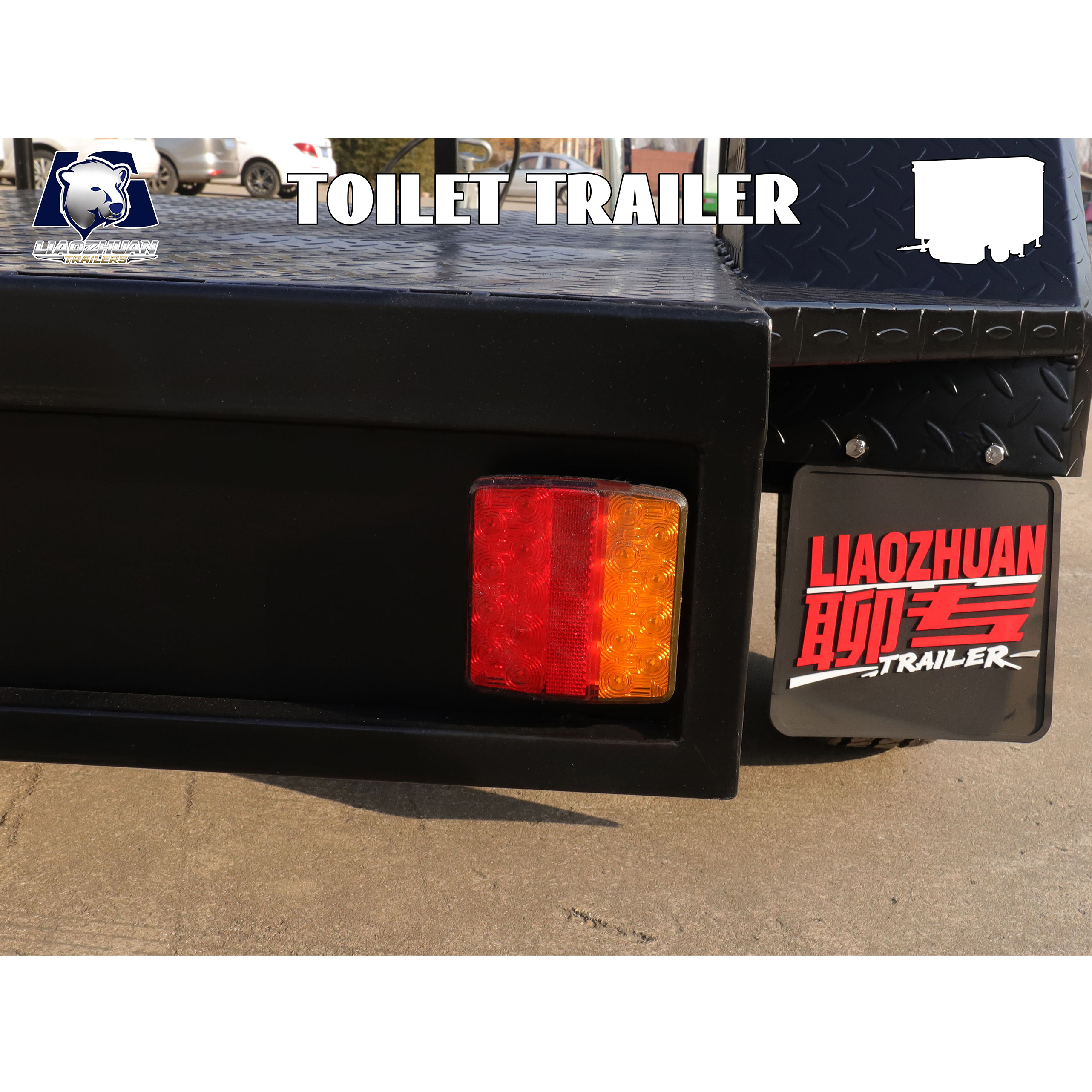 Toilet trailer