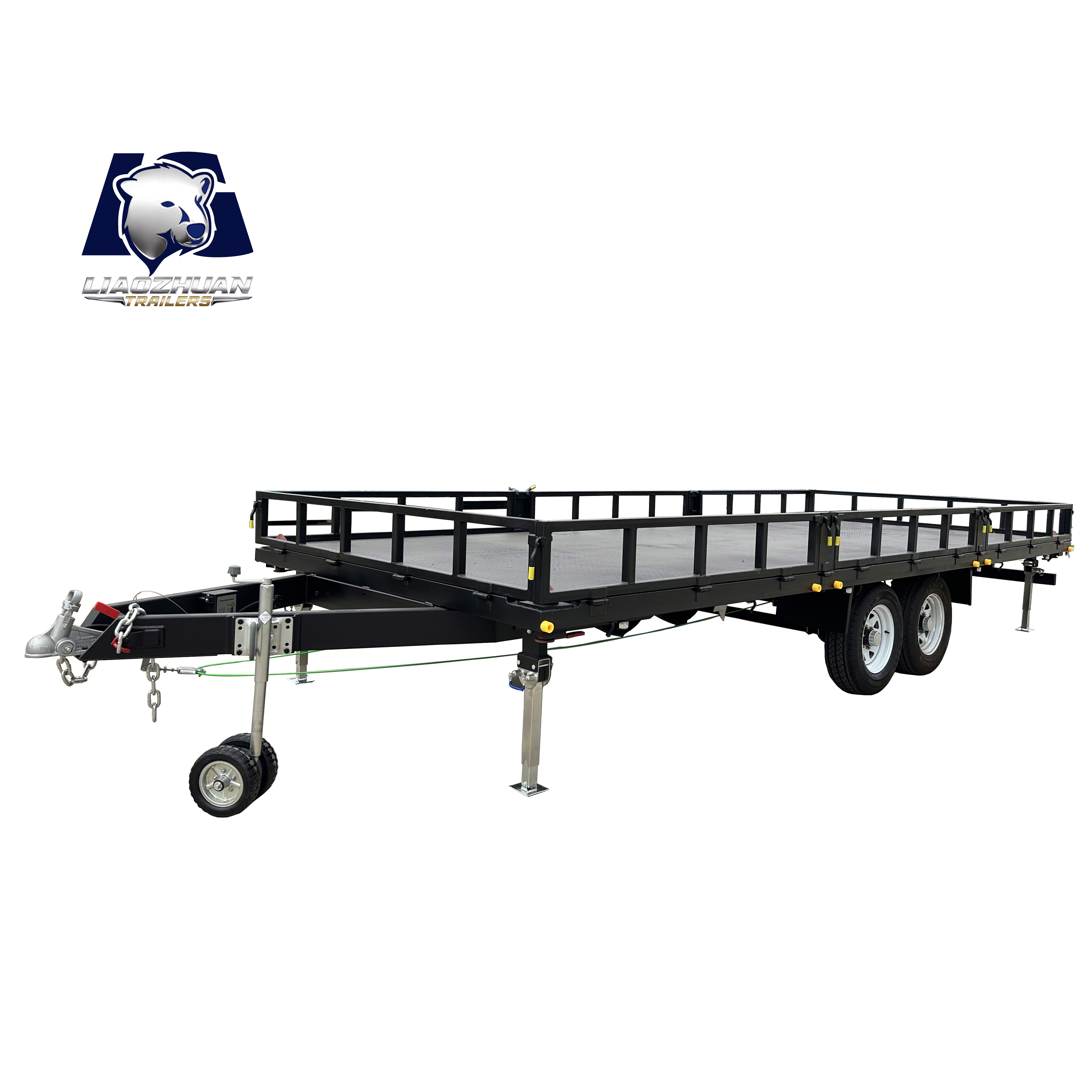 Dual-axis Flatbed Painting Trailer 4500kg ATM (Electric Brake)