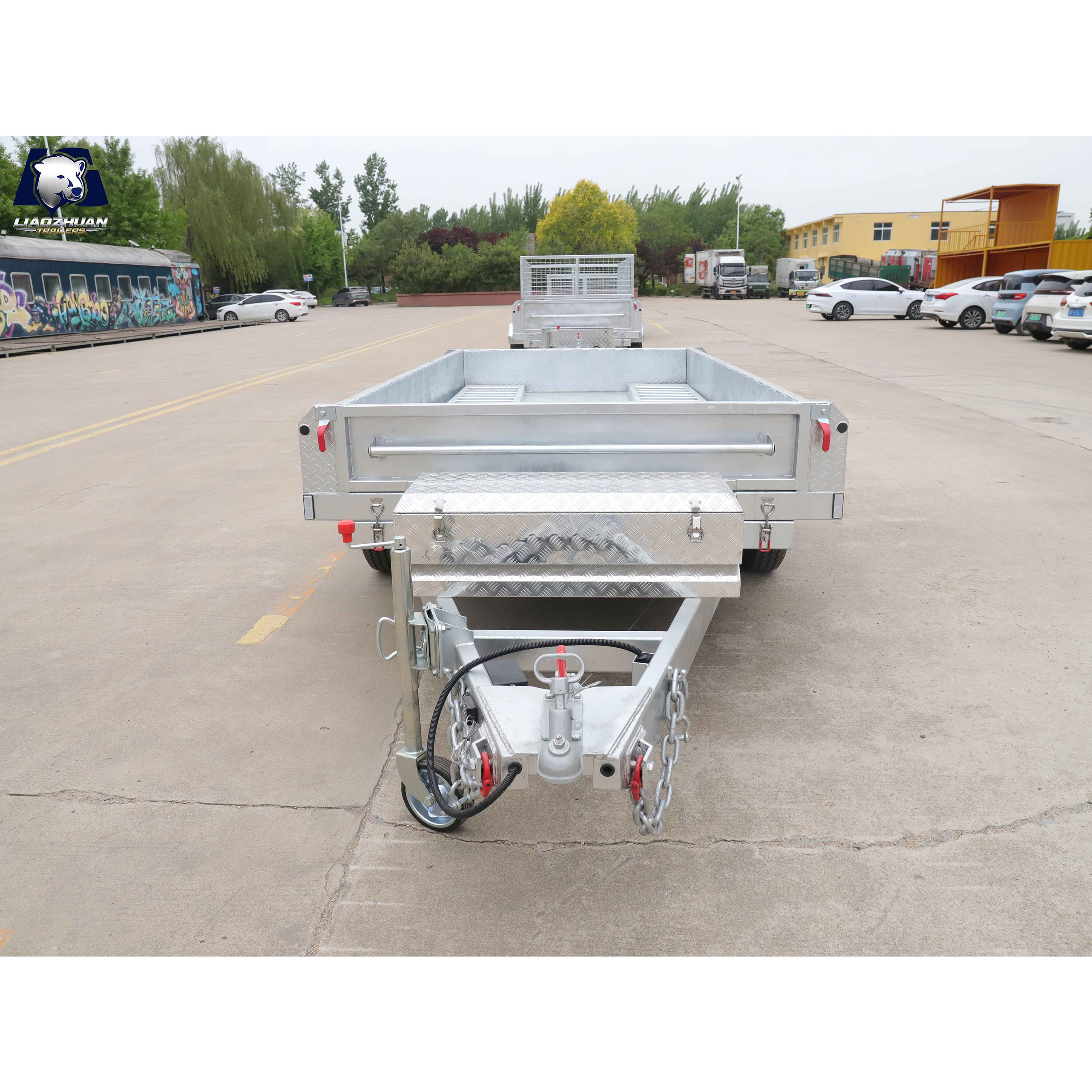 10x5 Hydraulic Tipper Galvanised Trailer 3000kg ATM (Electric Brake)