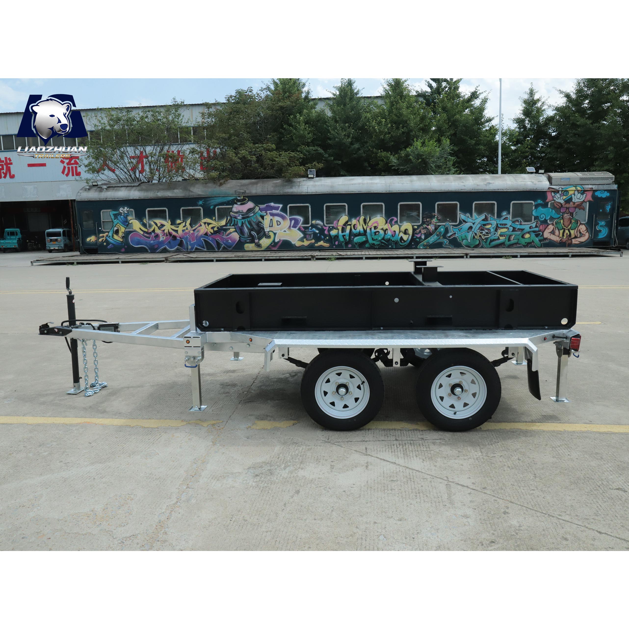 Dual-axis generator trailer ATM2000kg