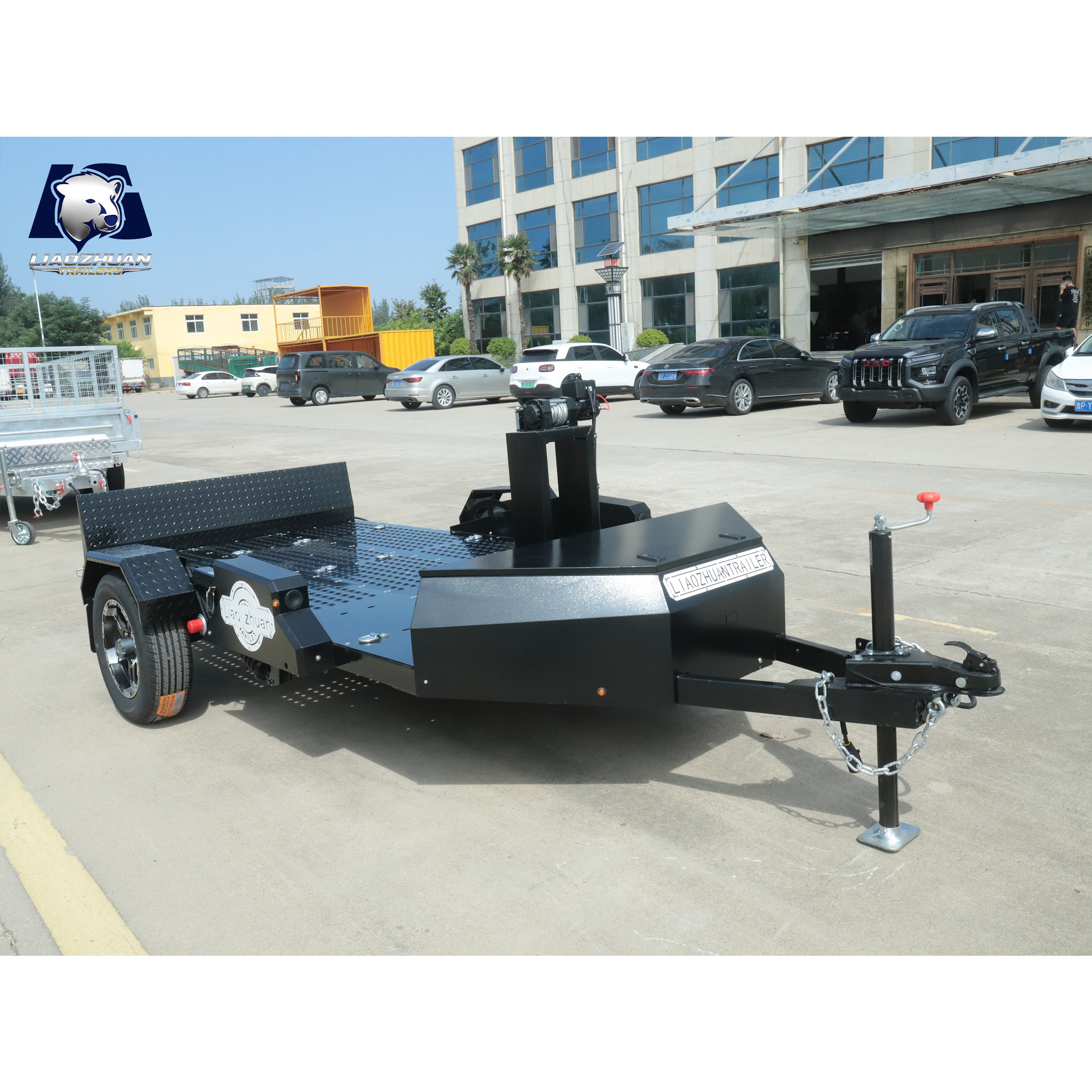Single-axis Mobile Energy Storage Device Trailer 1500kg ATM