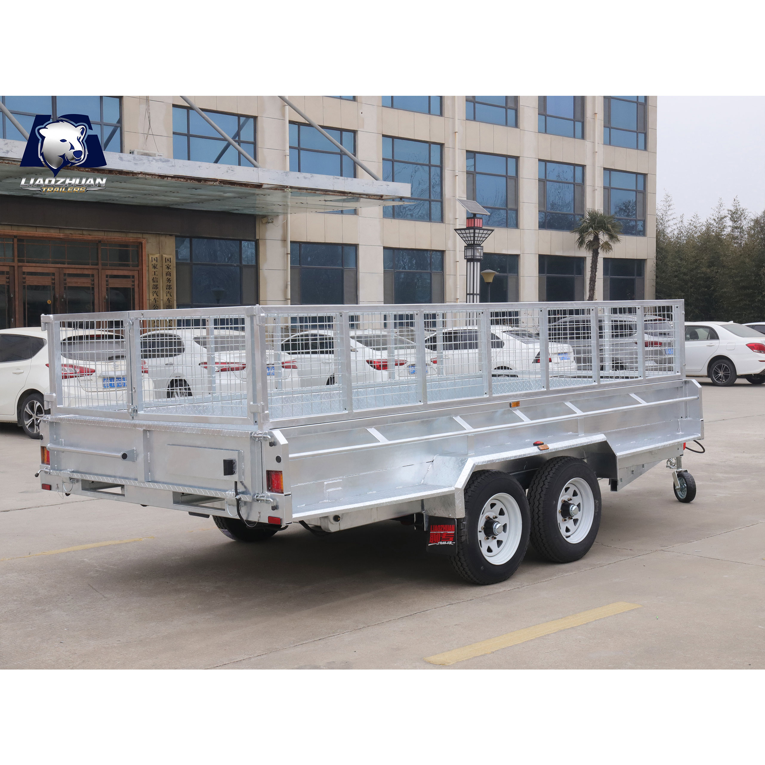 14x6 Hydraulic Tipper Galvanised Box Trailer 3500kg ATM (Electric Brake)