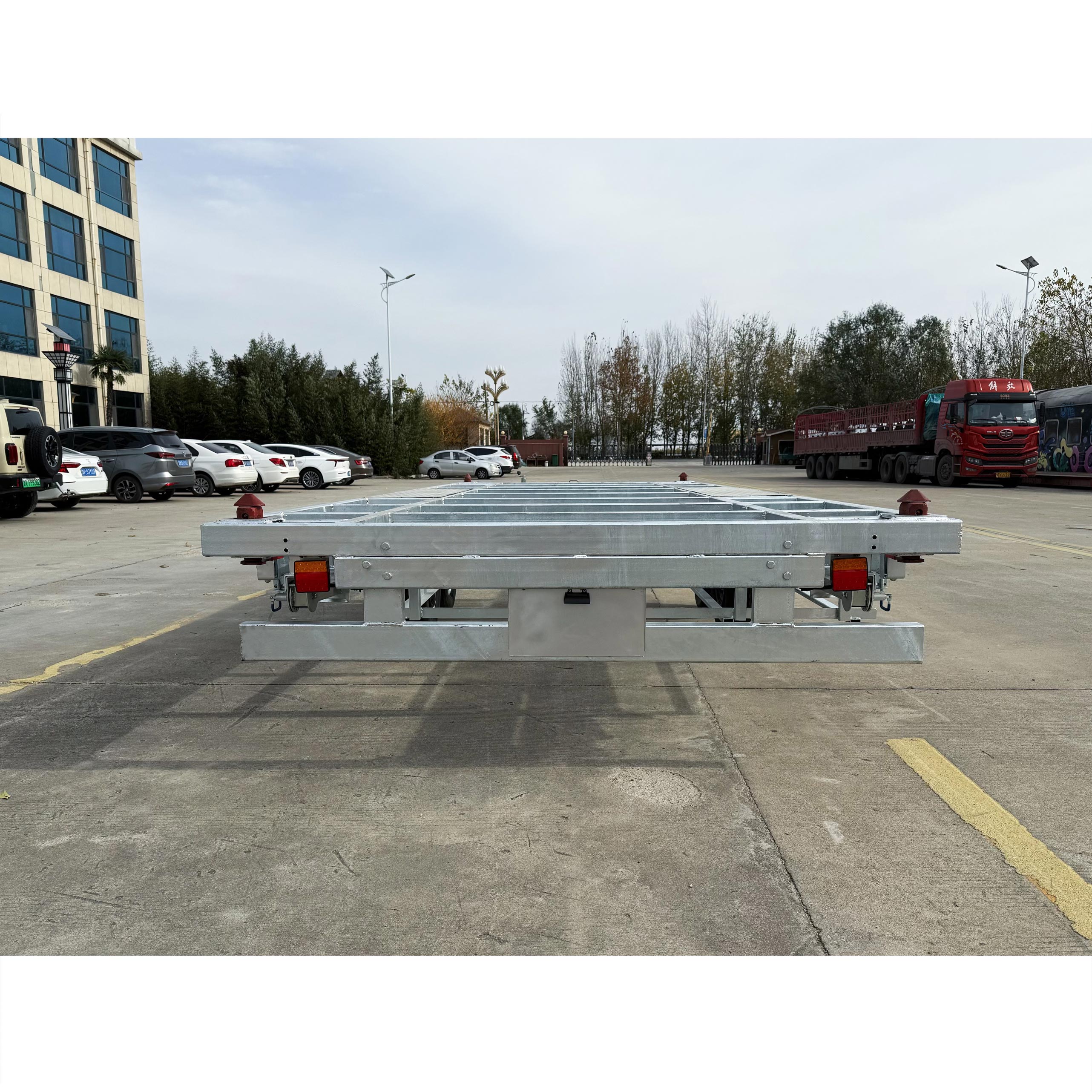 Hot-dip Galvanizing Skeleton Style Tiny House trailers