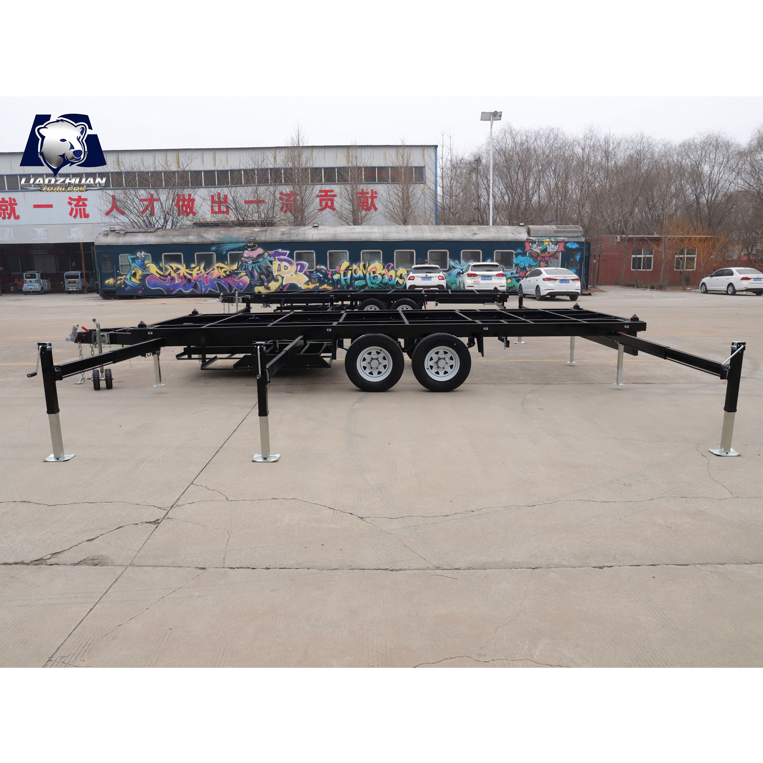 20ft House trailers (extendable outrigger design)