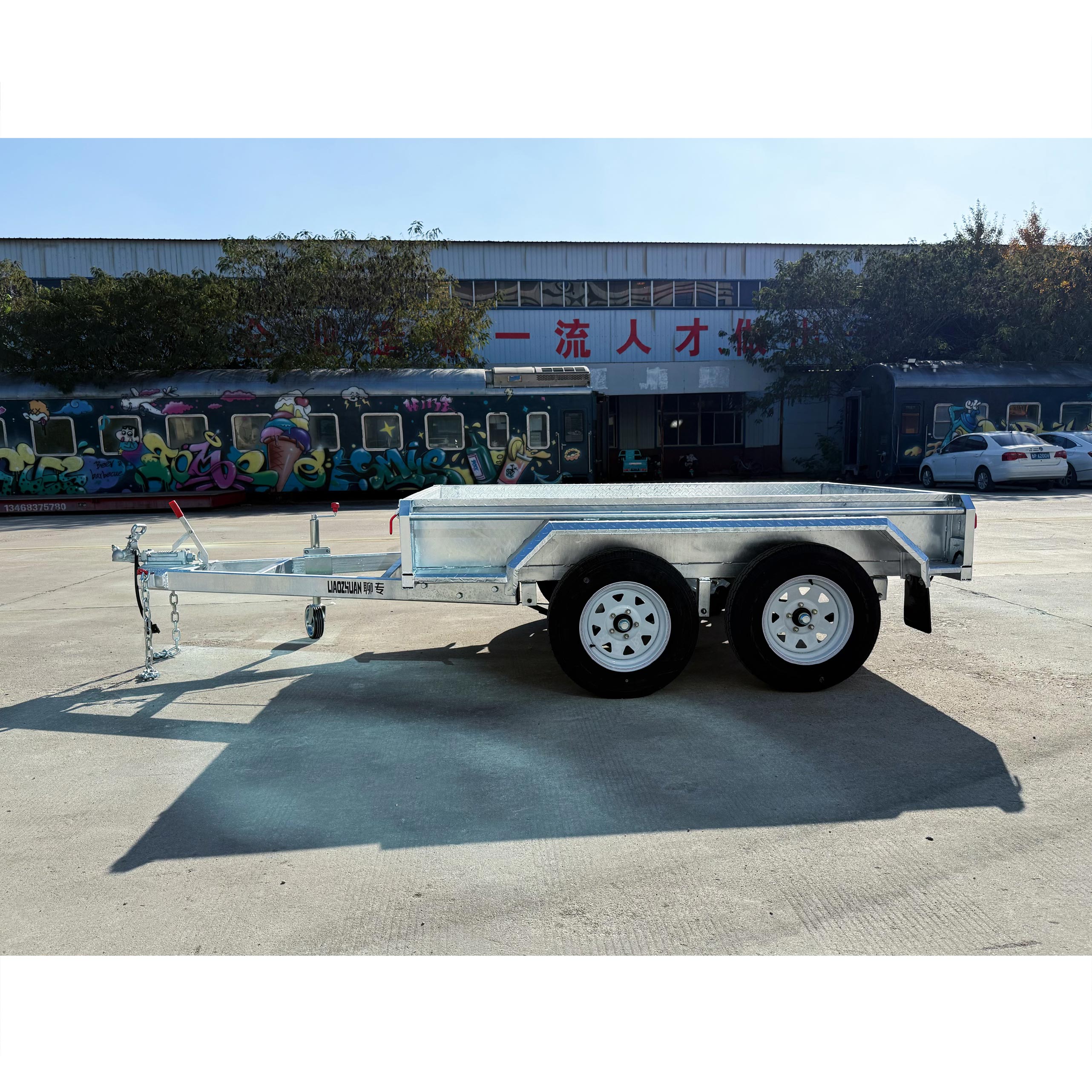 8*5 Tandem axle trailer ATM2000kg