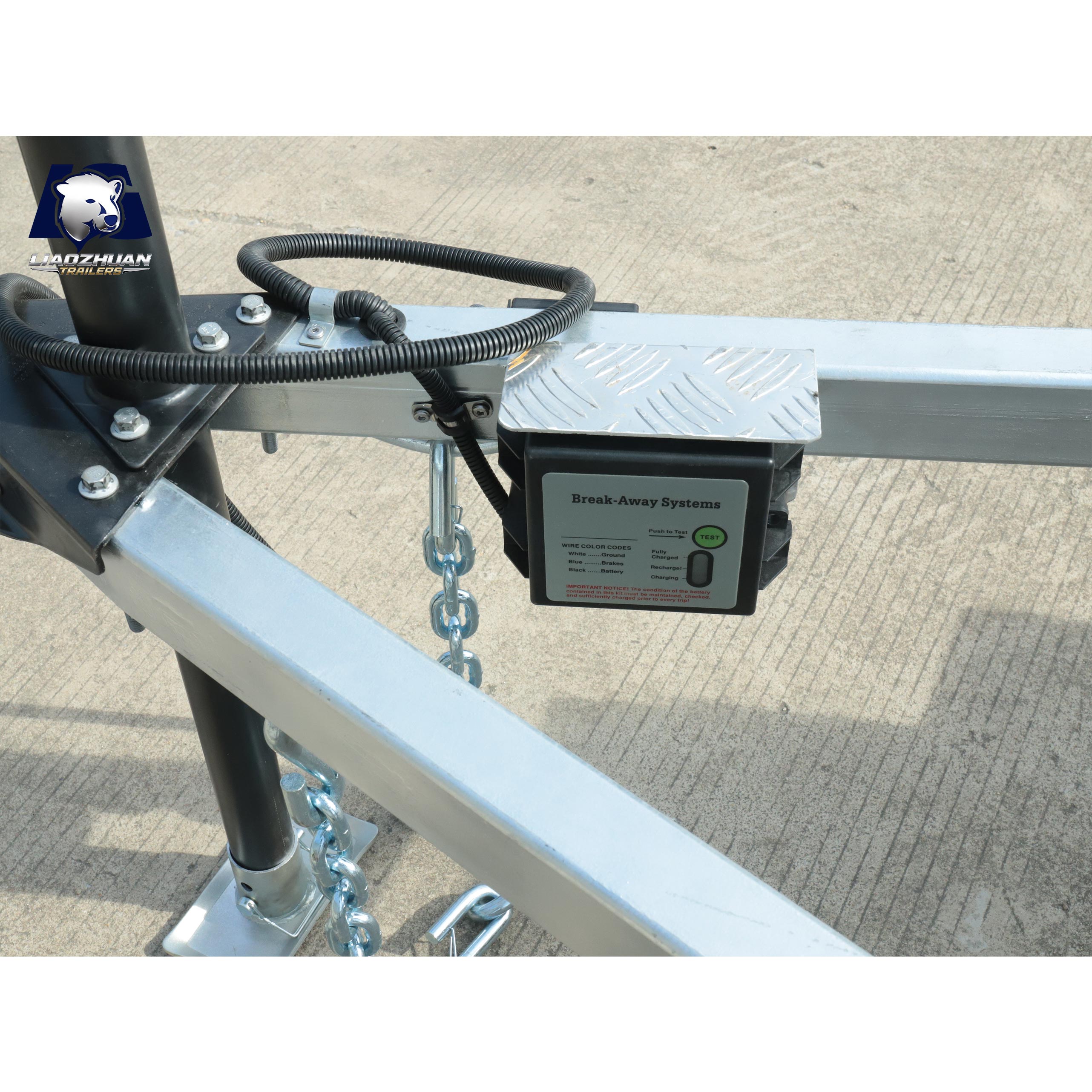Dual-axis generator trailer ATM2000kg