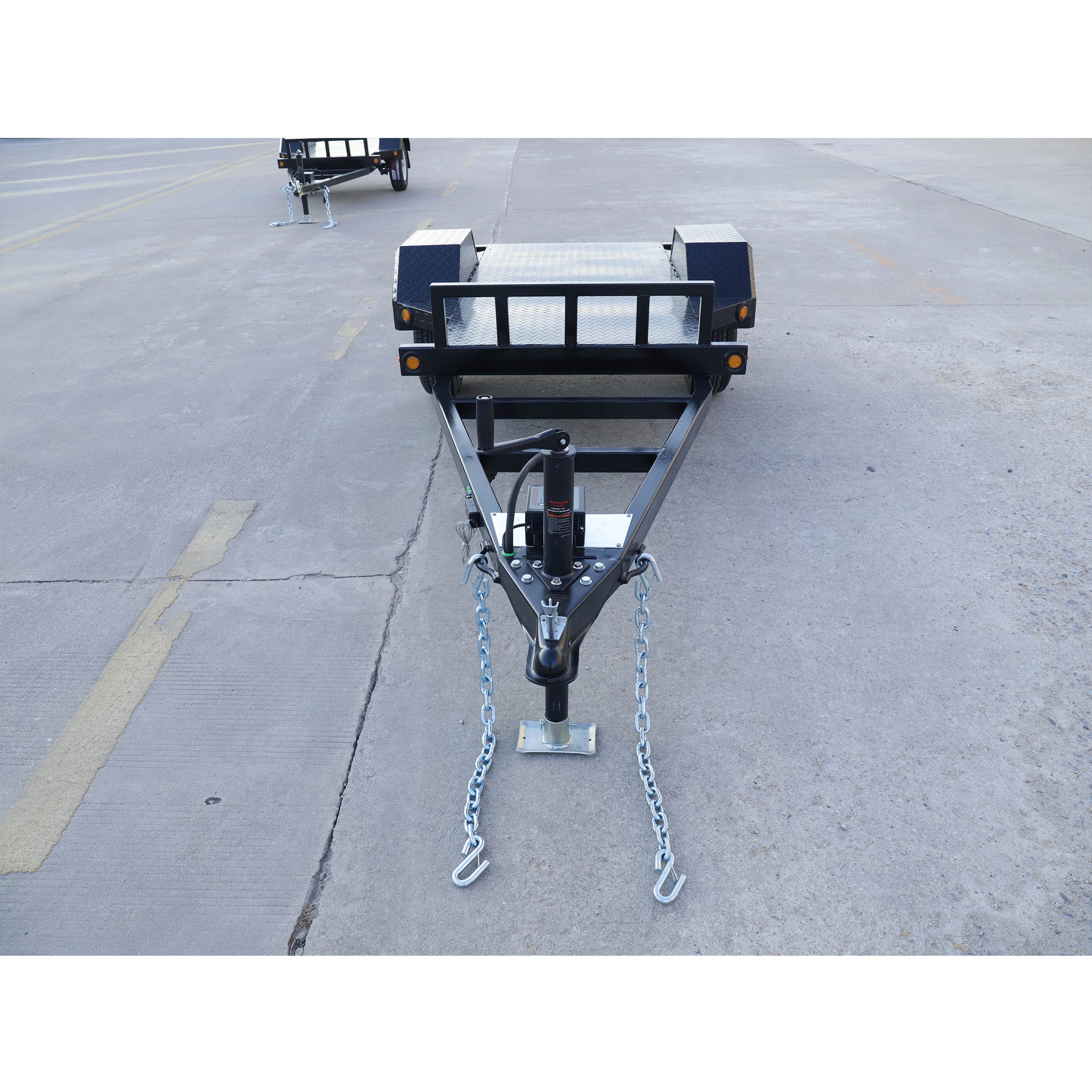 US ATM1340kg Single-shaft generator trailer