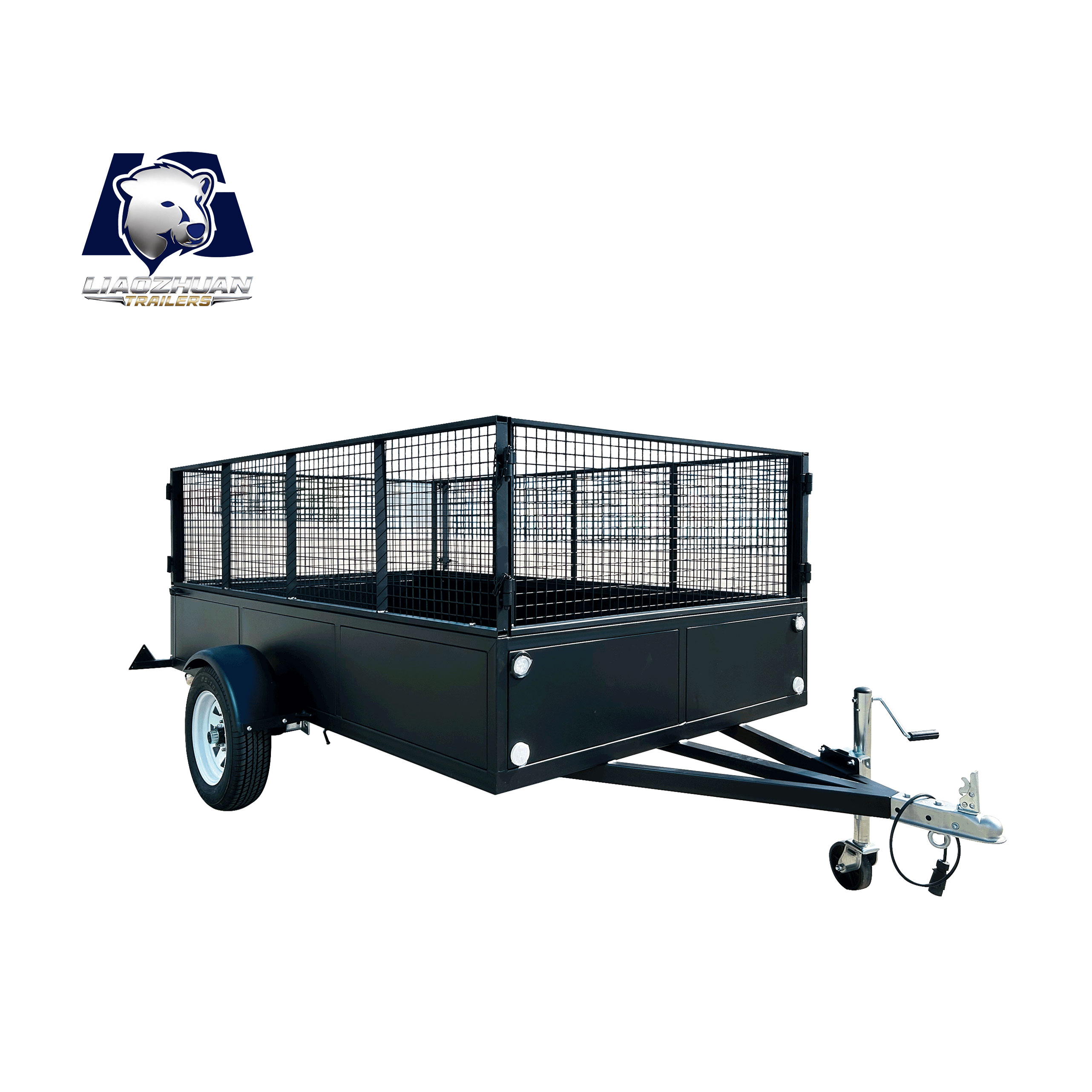 8x5 高级单轴热浸镀锌箱式拖车 1400公斤 ATM