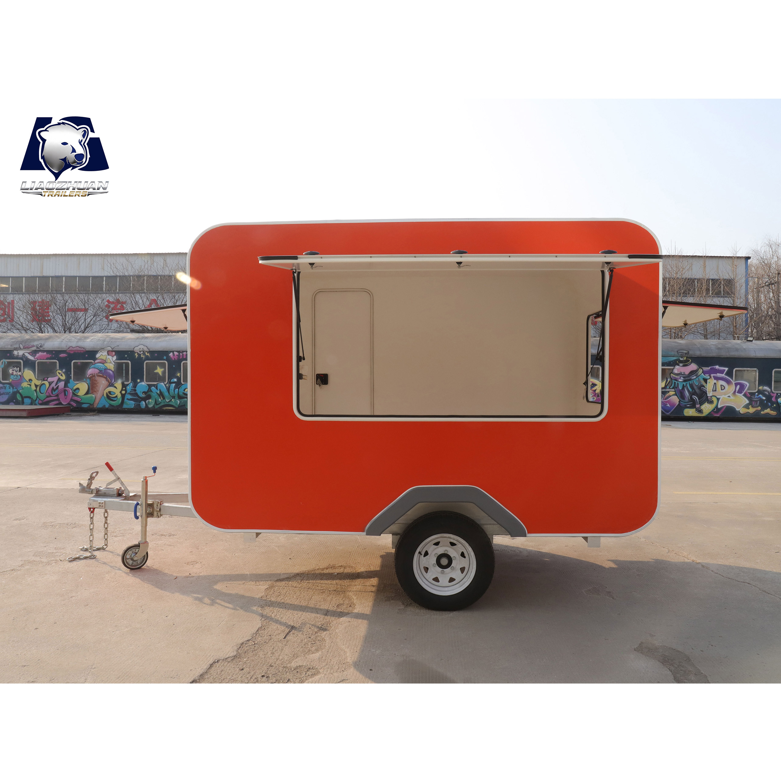 Food Trailer Single-axis