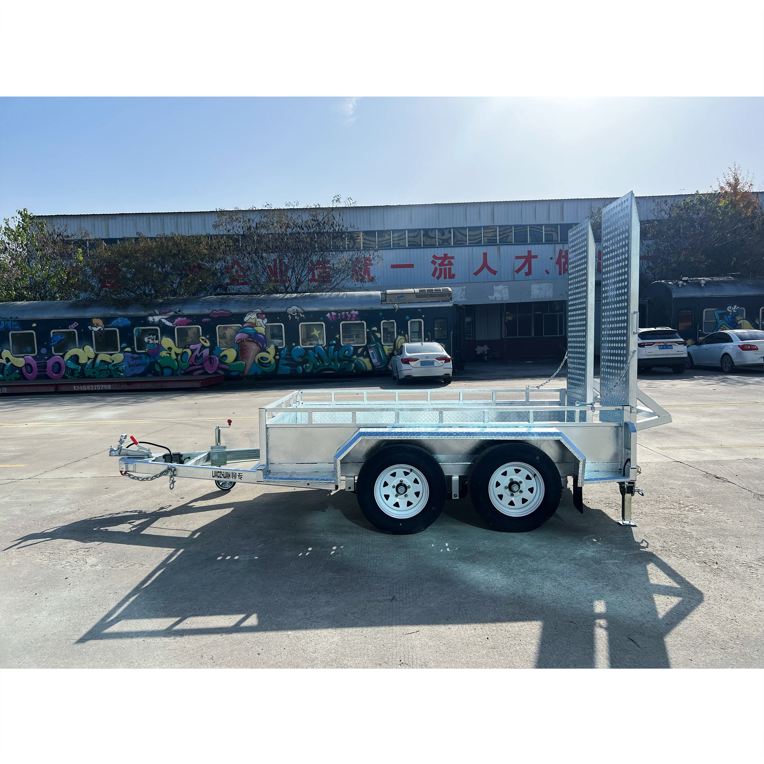 9*5 Scissor-type lift trailer ATM3500kg