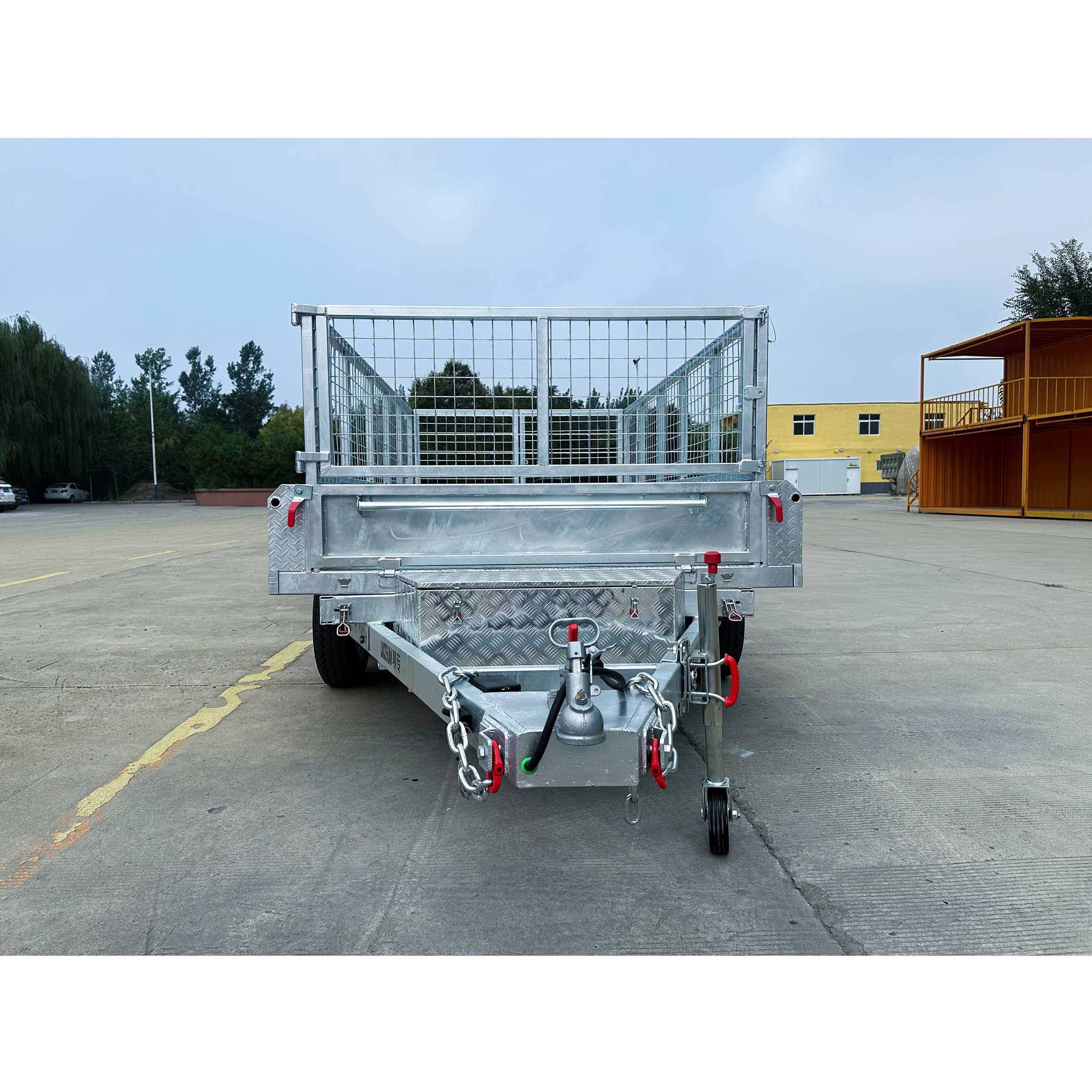 8x5 Hydraulic Tipper Galvanised Box Trailer 3500kg ATM (Electric Brake)