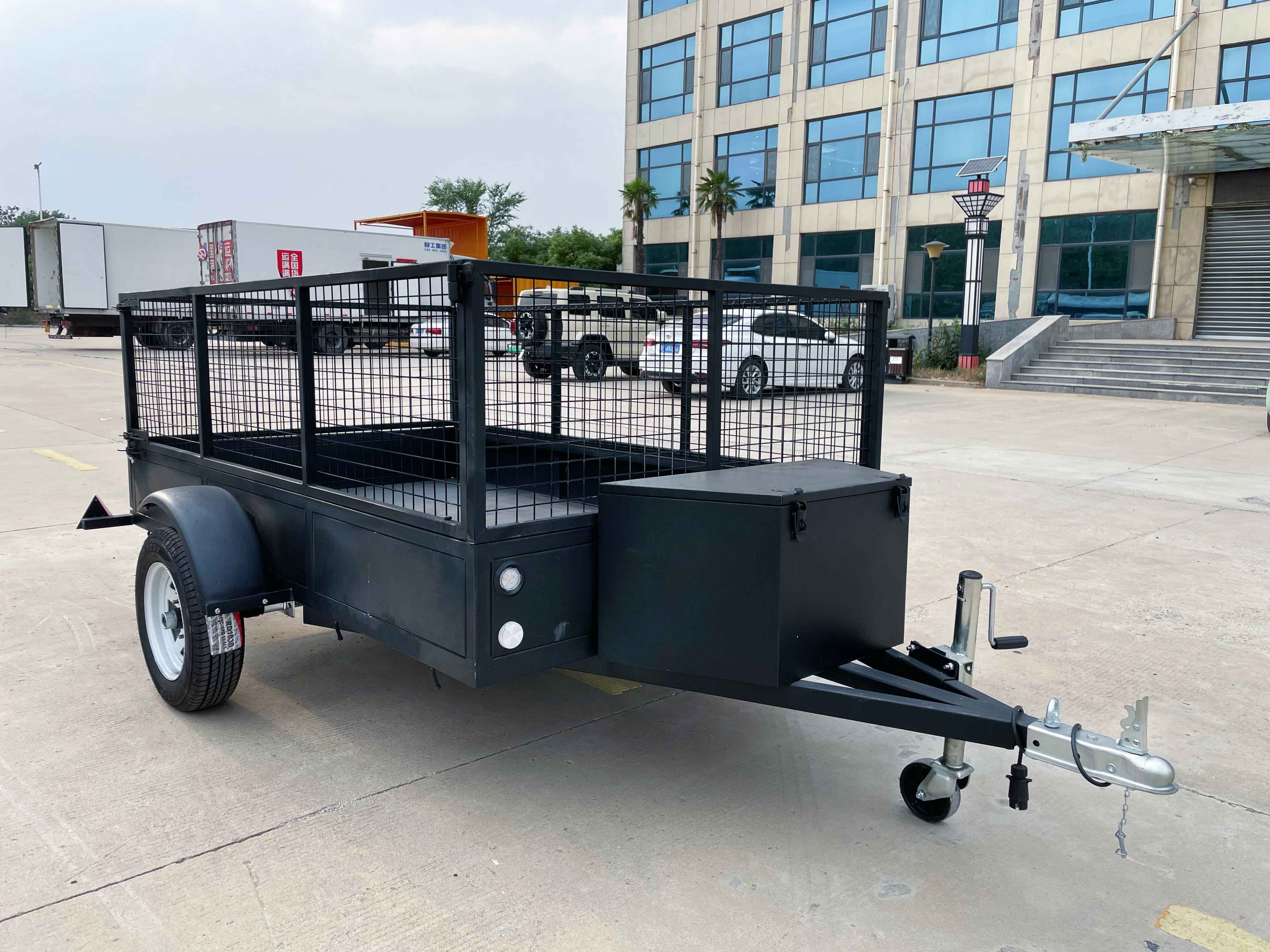 8x5 Premium Single Axle Hot-Dip Galvanised Box Trailer 1400kg ATM
