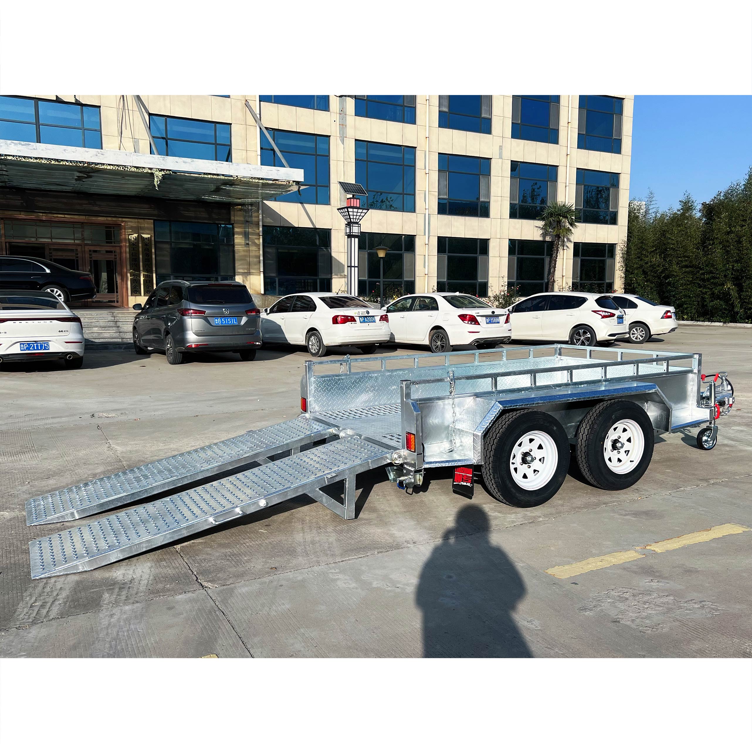 9*5 Scissor-type lift trailer ATM3500kg