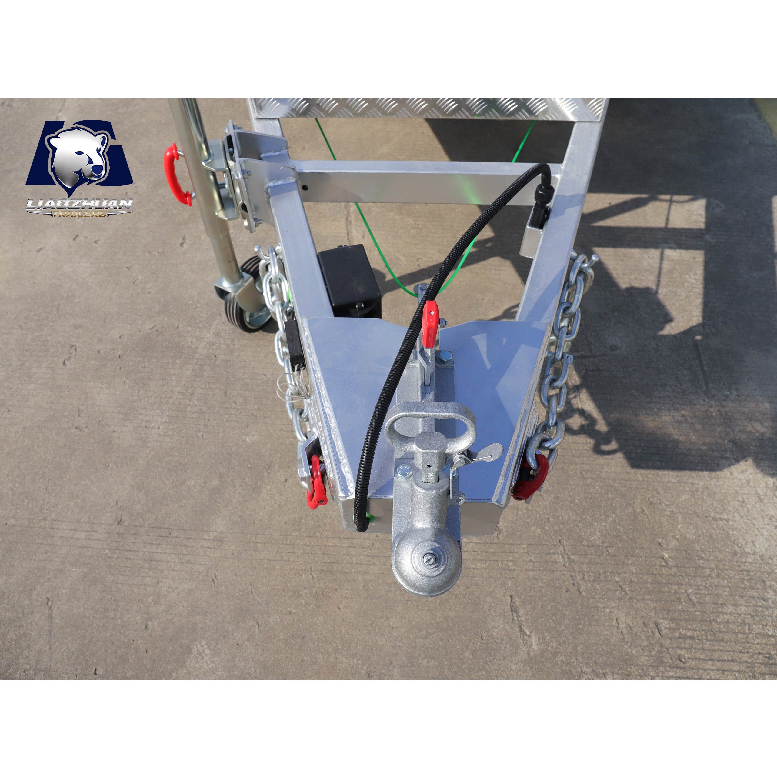 10x5 Hydraulic Tipper Galvanised Box Trailer 3500kg ATM (Electric Brake)