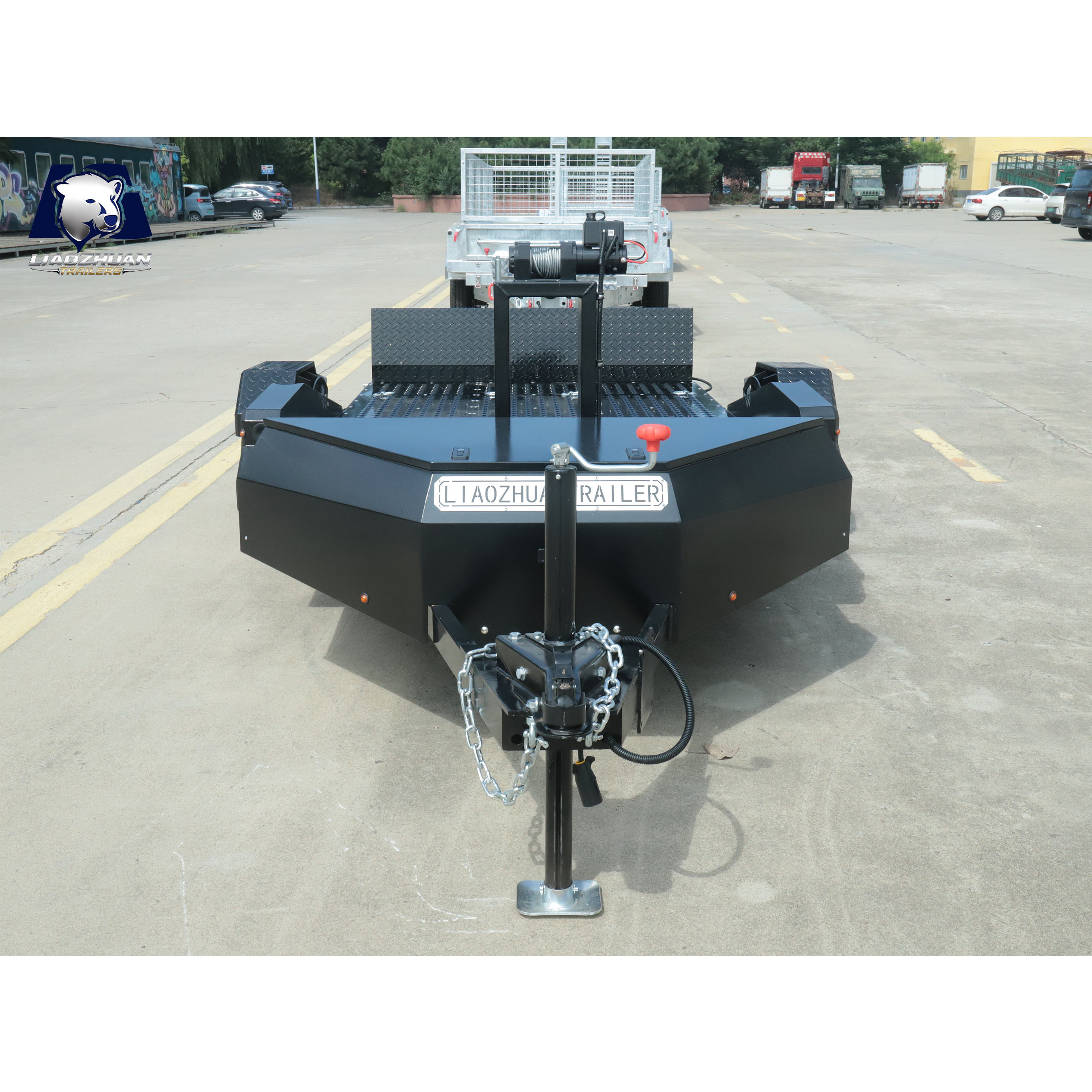 Single-axis Mobile Energy Storage Device Trailer 1500kg ATM
