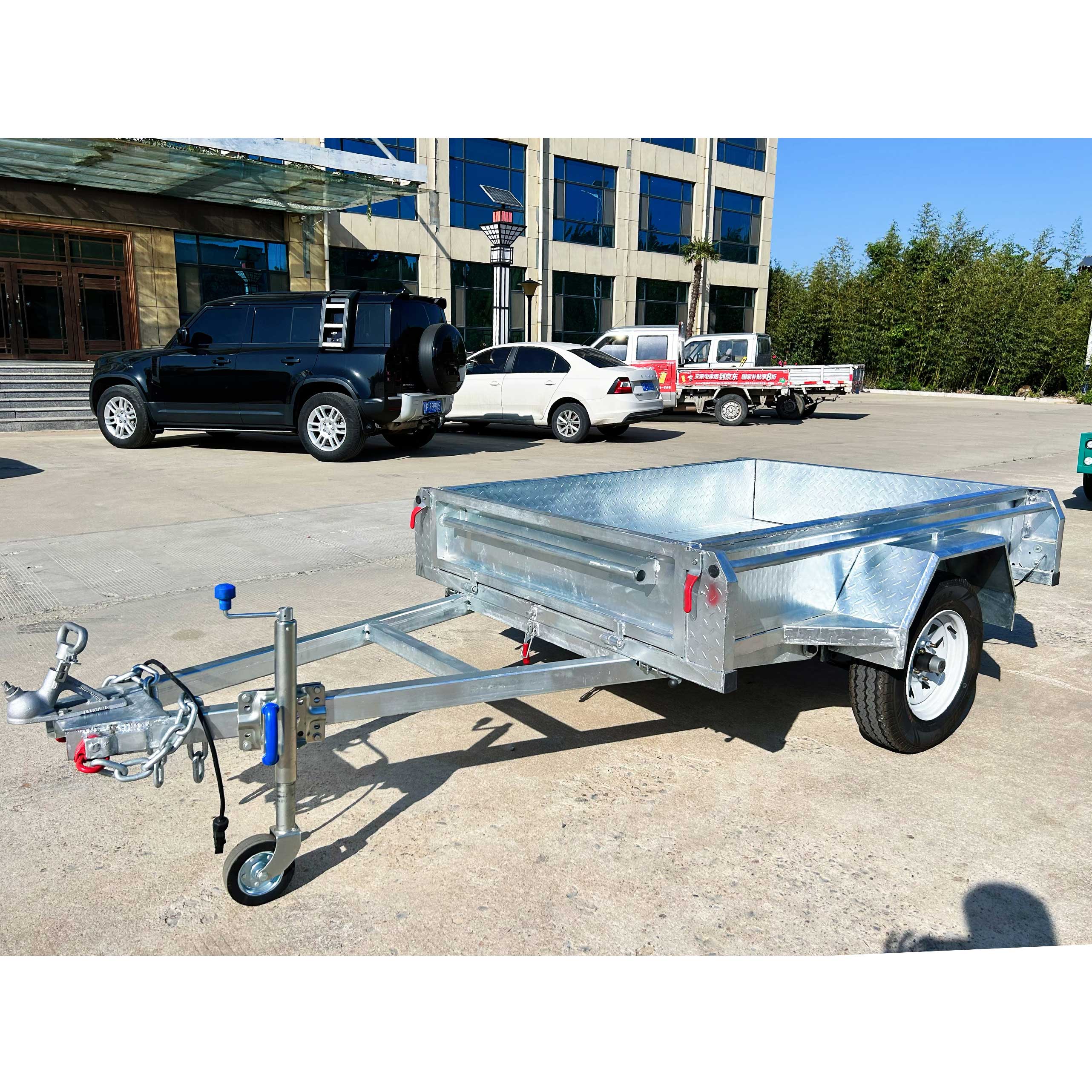 6x4 Premium Single Axle Hot-Dip Galvanised Tilting Box Trailer 750kg ATM