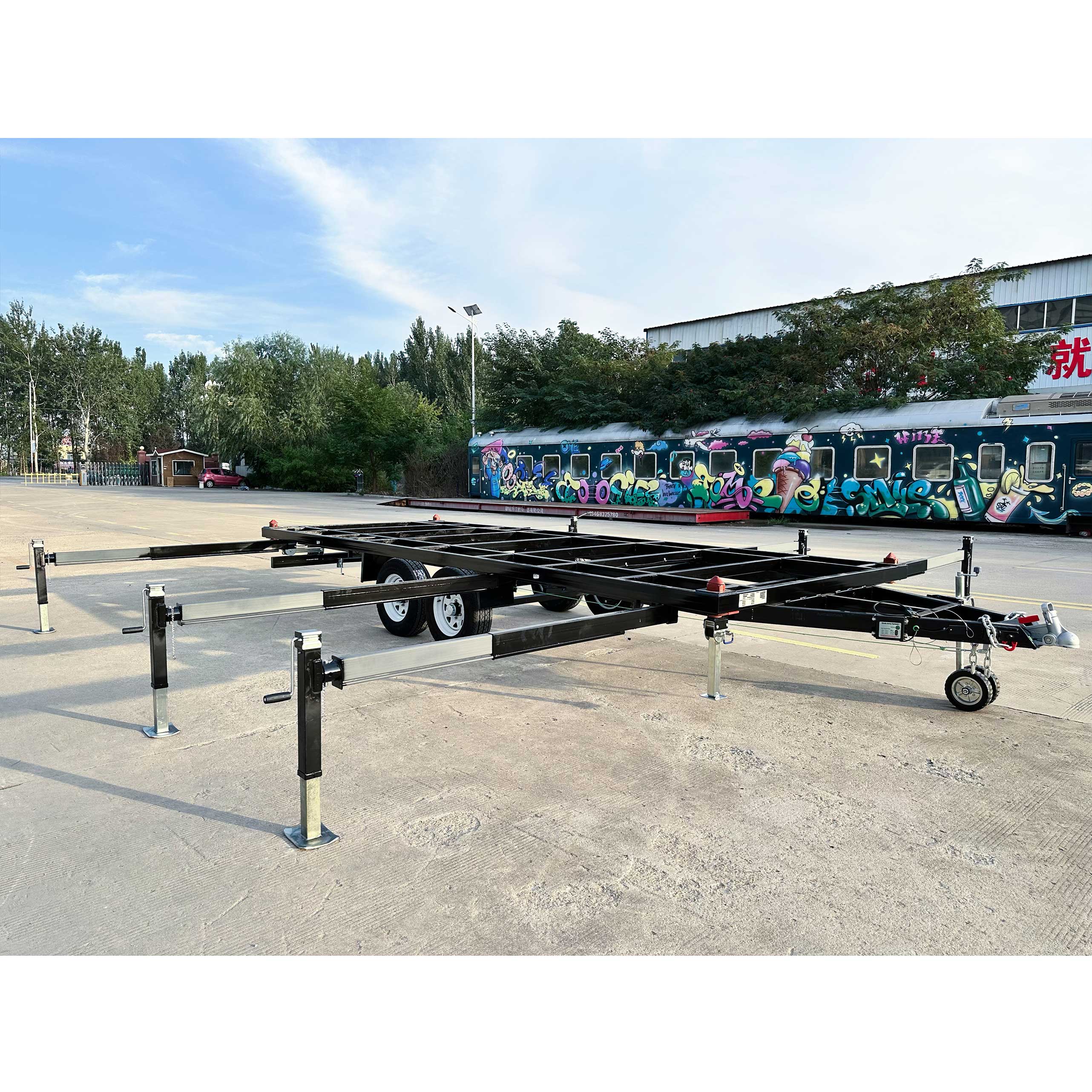 Standard 20-foot containerized house trailer