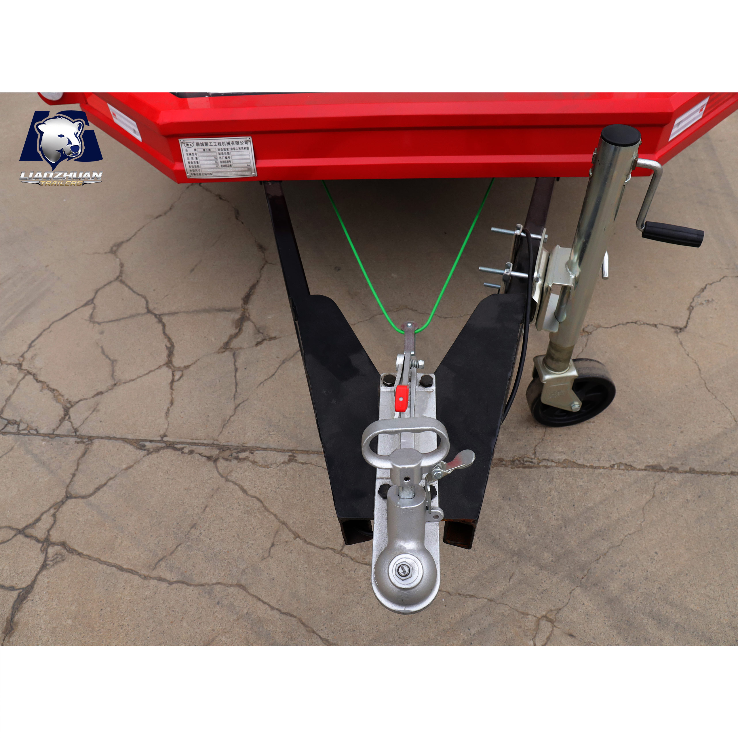 Single-axle box trailer