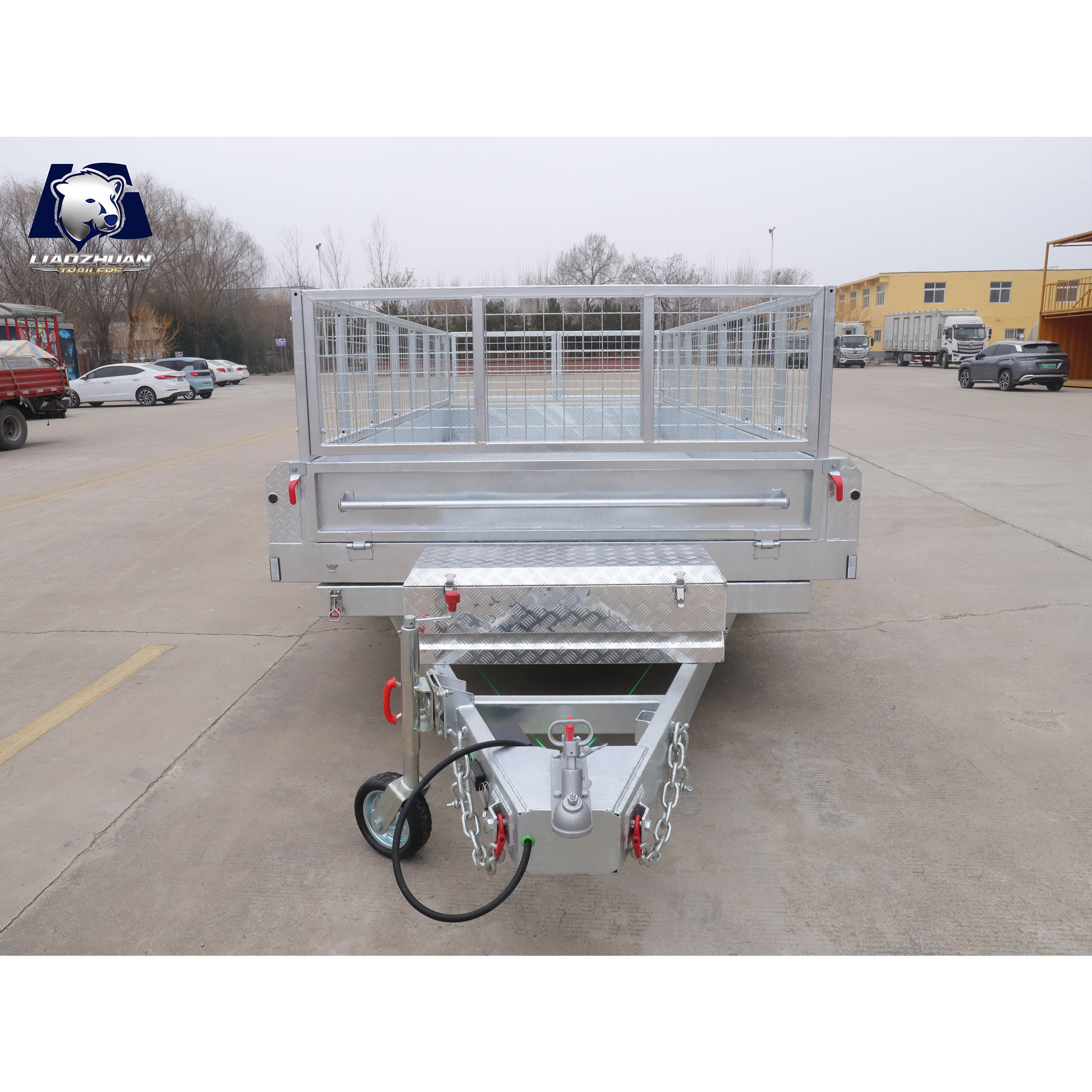 14x6 Hydraulic Tipper Galvanised Box Trailer 3500kg ATM (Electric Brake)
