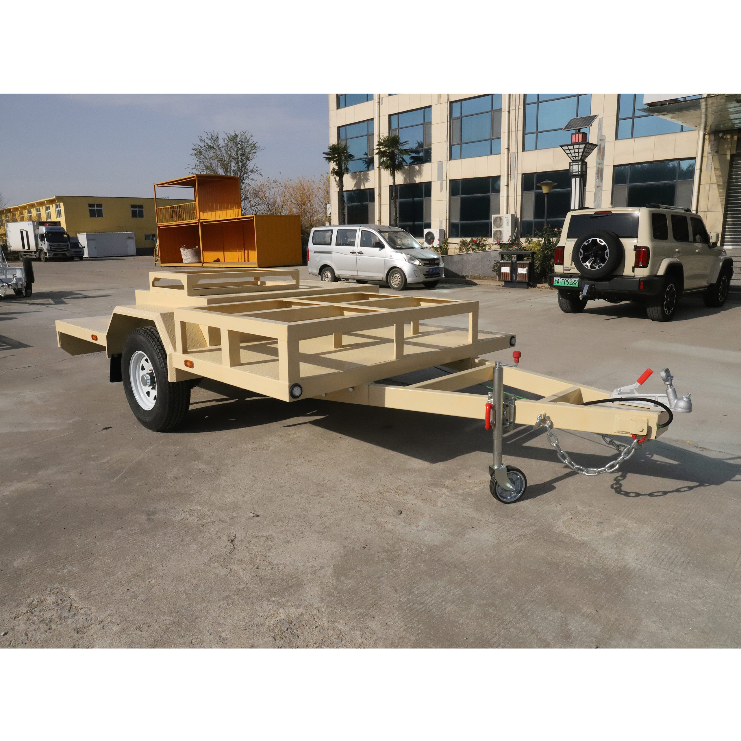 Energy storage equipment trailer