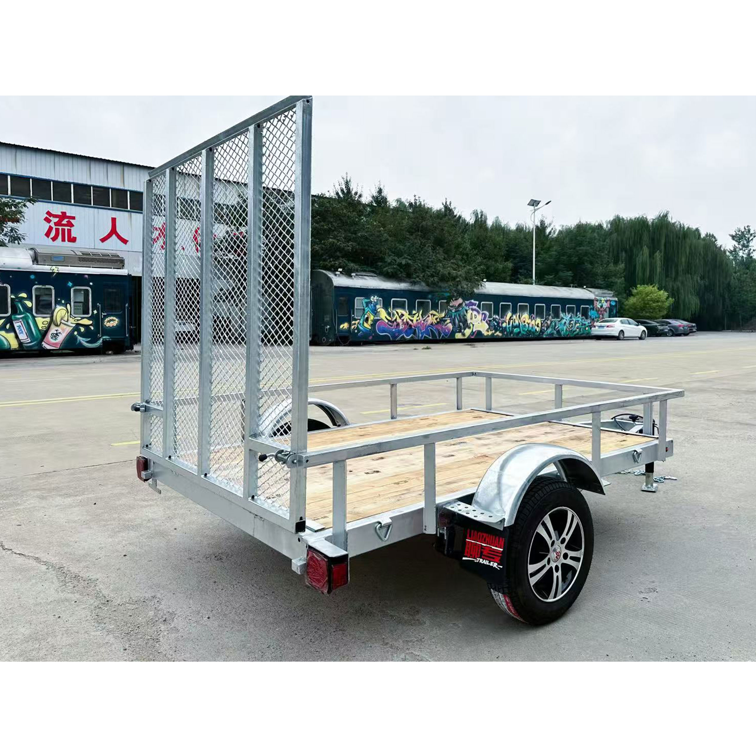 8×5 Single-axis trailer