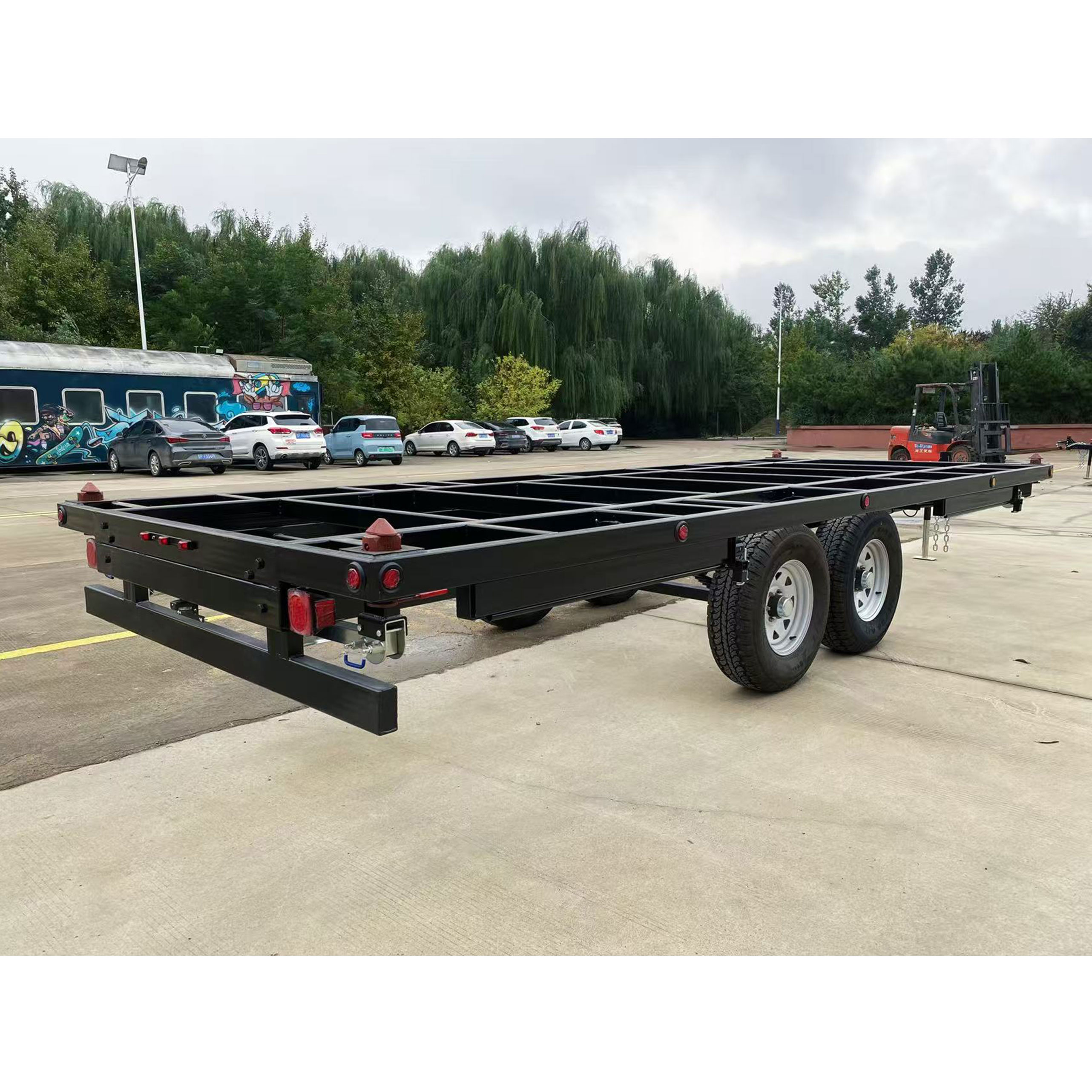 Expanded House Trailer