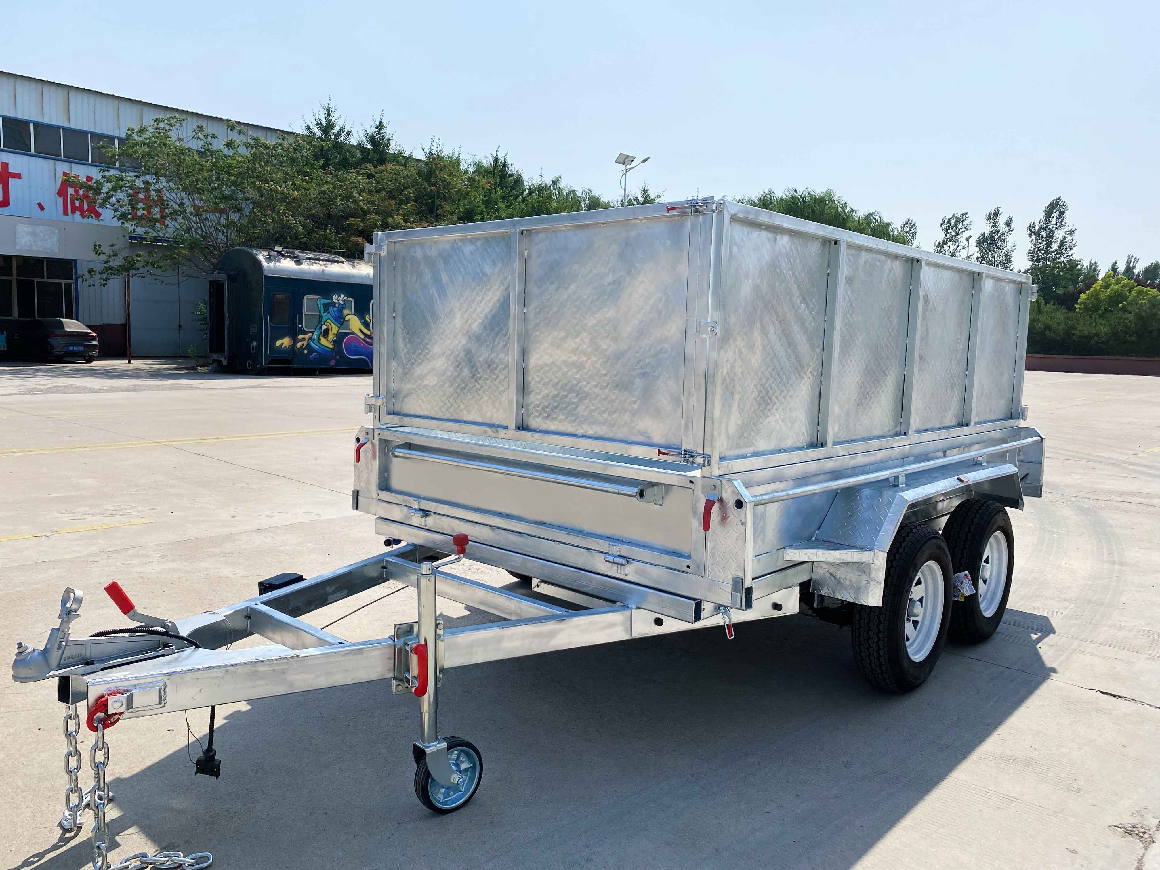 Two-axle series box trailer