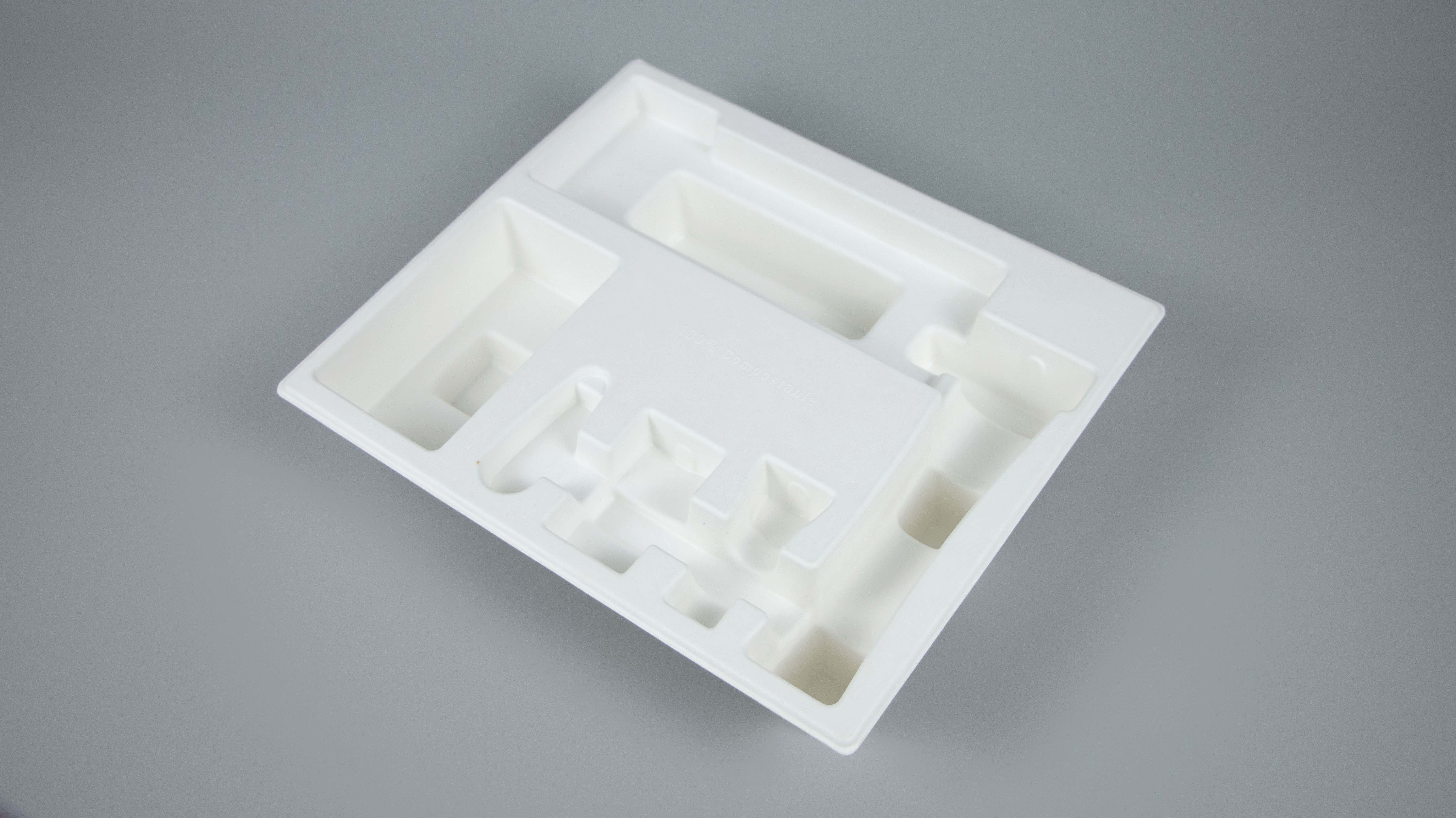 Durable Molded Pulp Tray for Bath Bundle Sets
