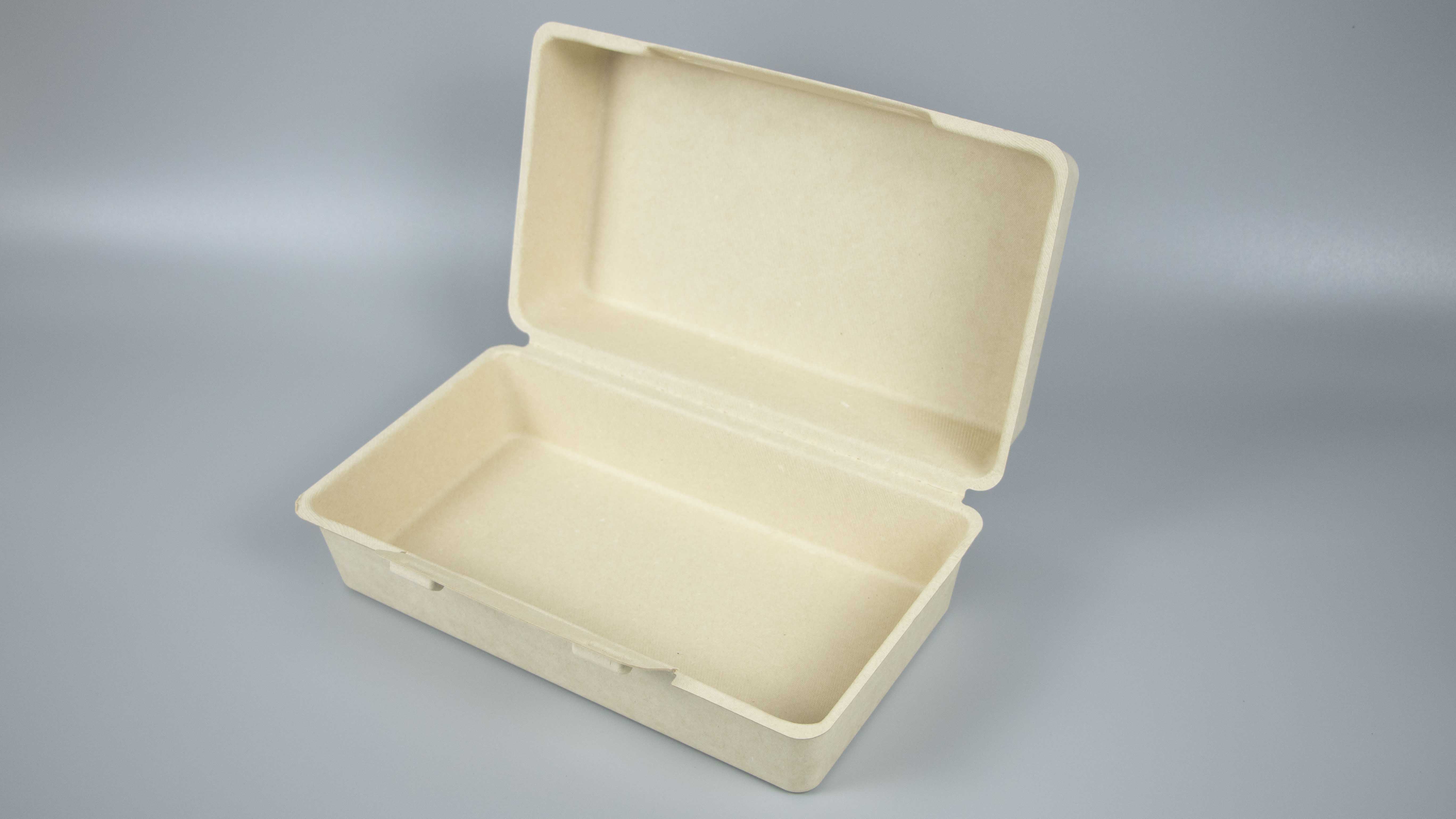 Compostable Dry pressed Brown Pulp Storage Box