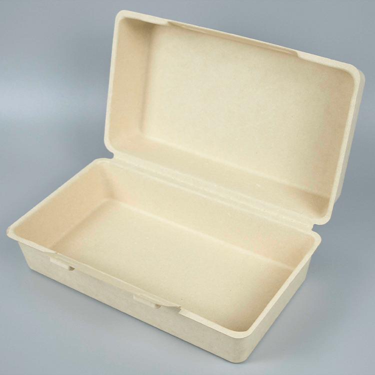 Compostable Dry pressed Brown Pulp Storage Box