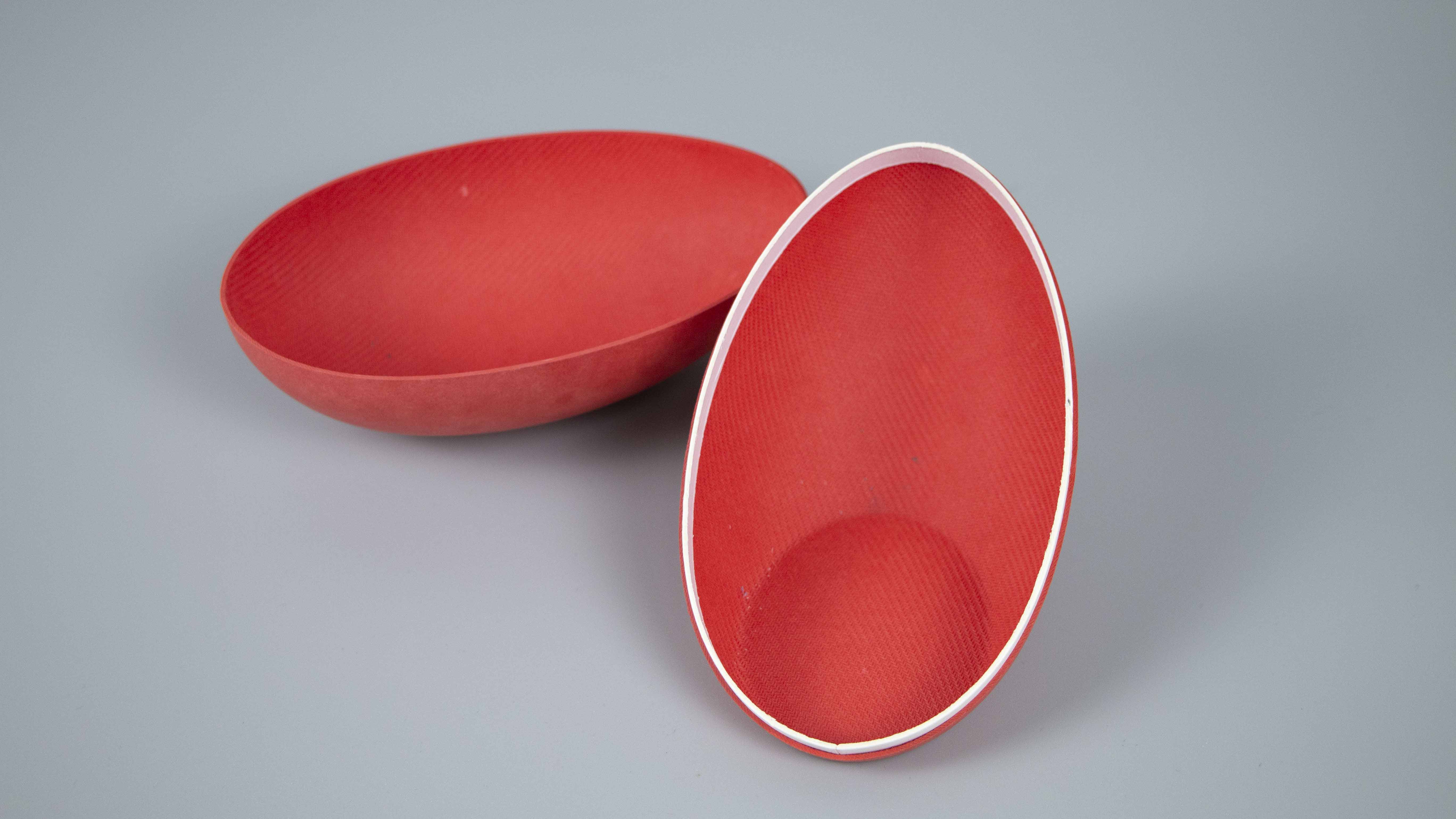 Multi-purpose Moulded Fiber Egg Shaped Bamboo Pulp Box