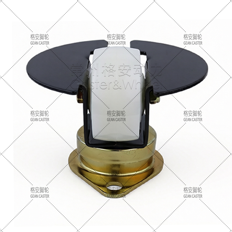 机场轮输送轮系列2.5寸3寸平底安装尼龙轮(136mm)