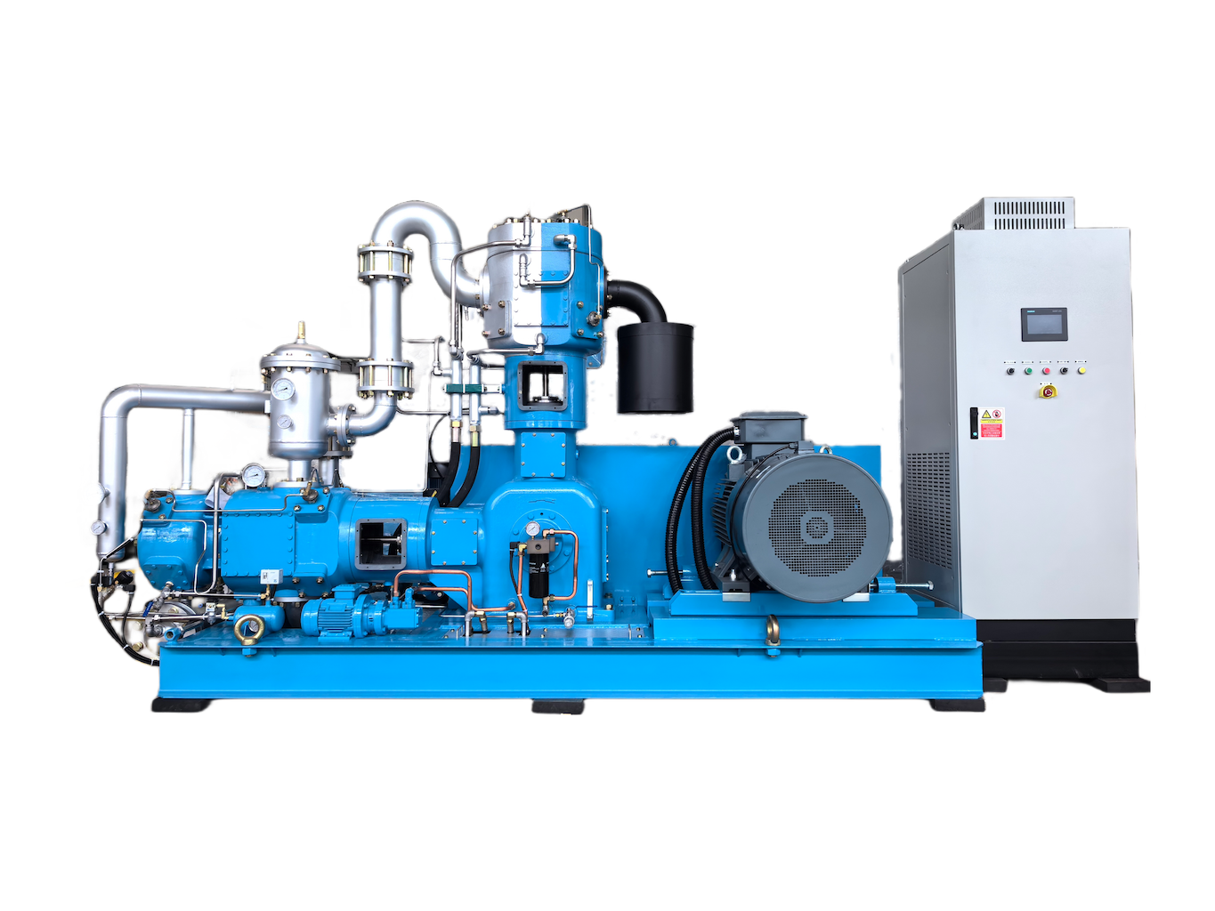 Oil free high-pressure air compressor