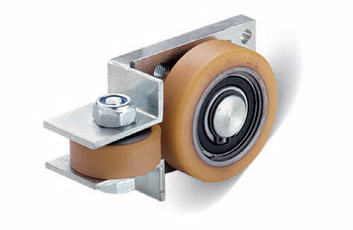 RGV shuttle vehicle polyurethane drive wheel bearing wheel