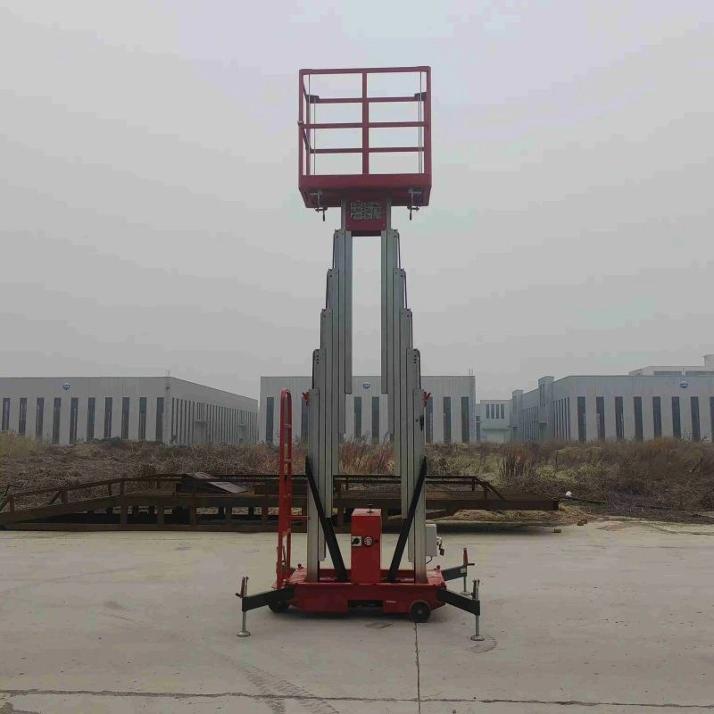 Mobile Double Mast Aerial Work Platform