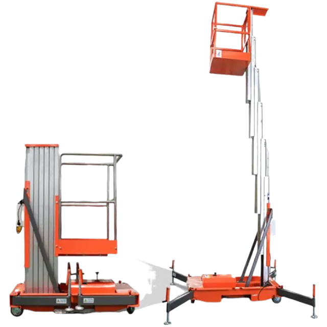 Mobile Double Mast Aerial Work Platform