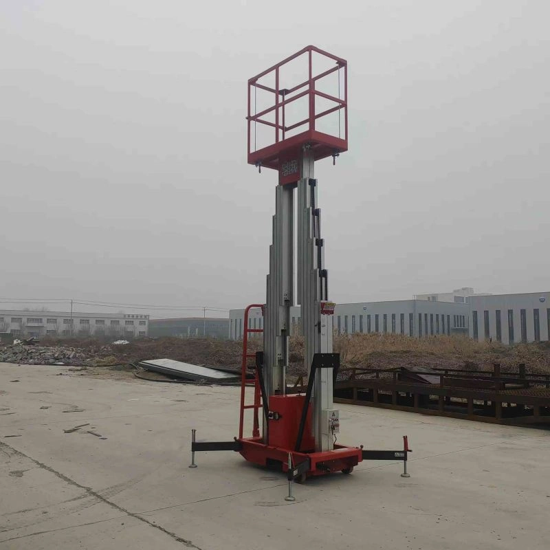 Mobile Double Mast Aerial Work Platform