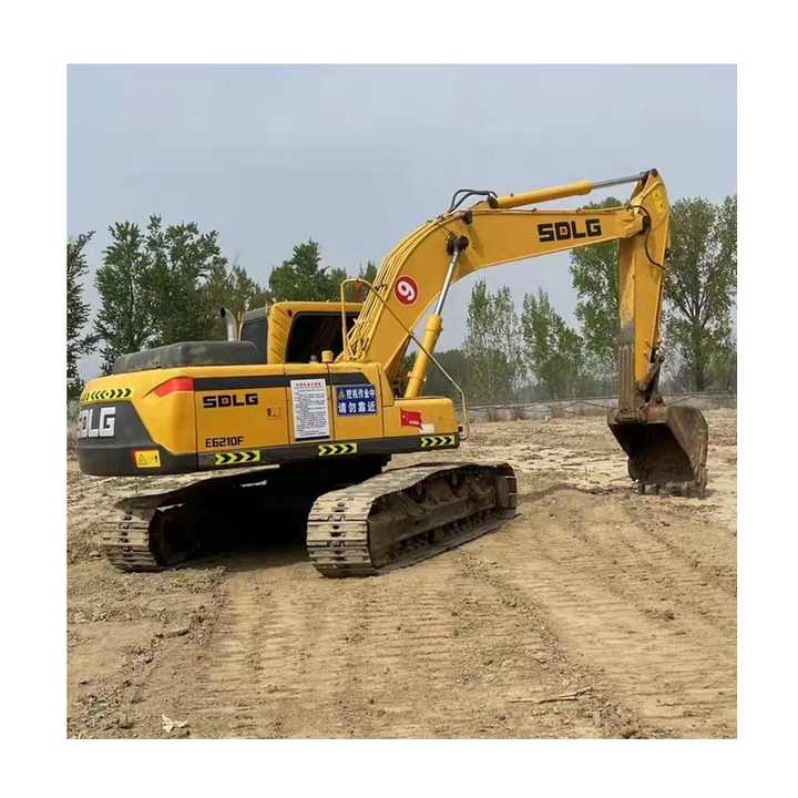 China Shandong excavator SDLG 210 low-cost hydraulic crawler excavator 21 tons of second-hand excava