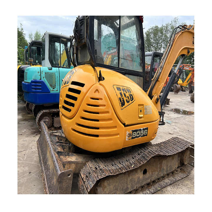 Precio bajo original de segunda mano JCB 8056 excavadora China concesionario excavadora sobre orugas