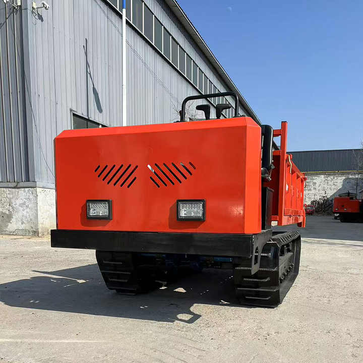 BJ20 small crawler transporter 2 tons load self-loading crawler dump truck wholesale price