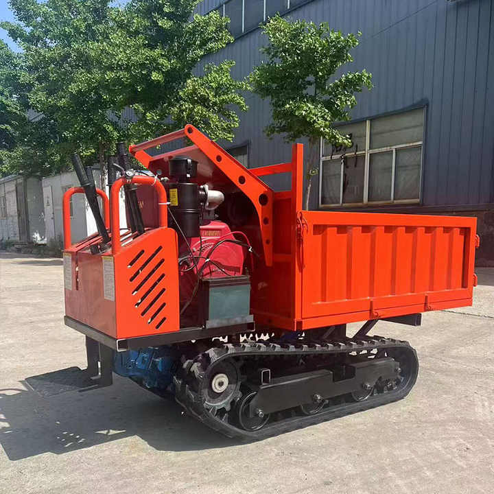 1 ton Chinese crawler dump truck BJ10 for agricultural transportation