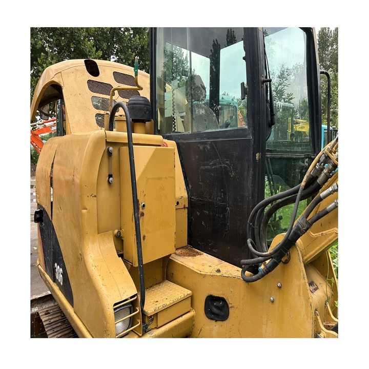 Used excavator Caterpillar CAT 306D excavator with bulldozer CAT low-cost excavator