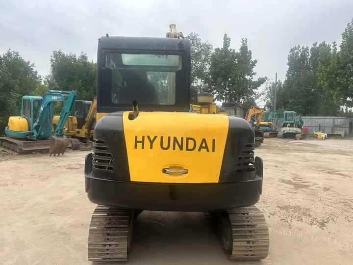 Venta al por mayor barato buen estado Mini Hyundai 60-7 segunda mano Hyundai Clawler excavadora de orugas para la venta