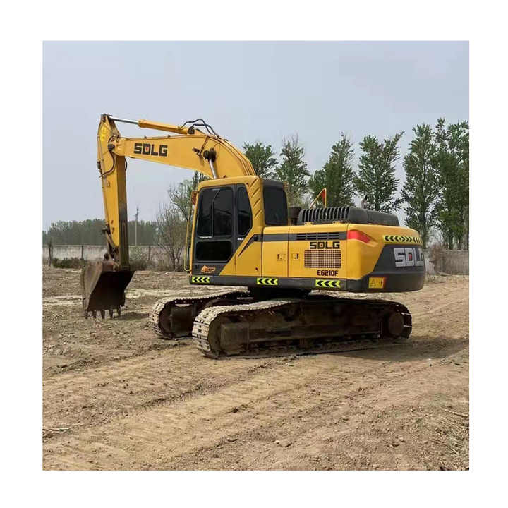 China Shandong excavator SDLG 210 low-cost hydraulic crawler excavator 21 tons of second-hand excava