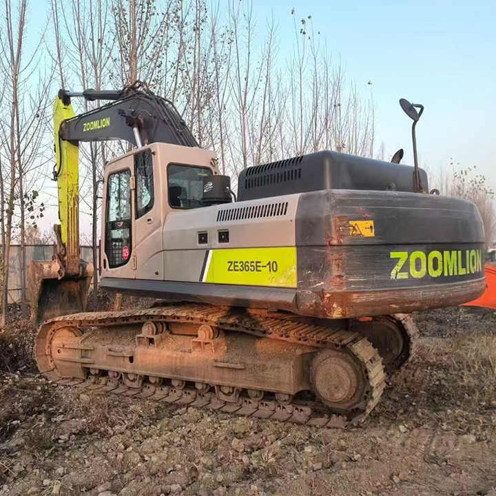 Usine chinoise de Shandong expédiée pelle Zoomlion moyenne 25 tonnes pelle hydraulique sur chenilles ZE365E