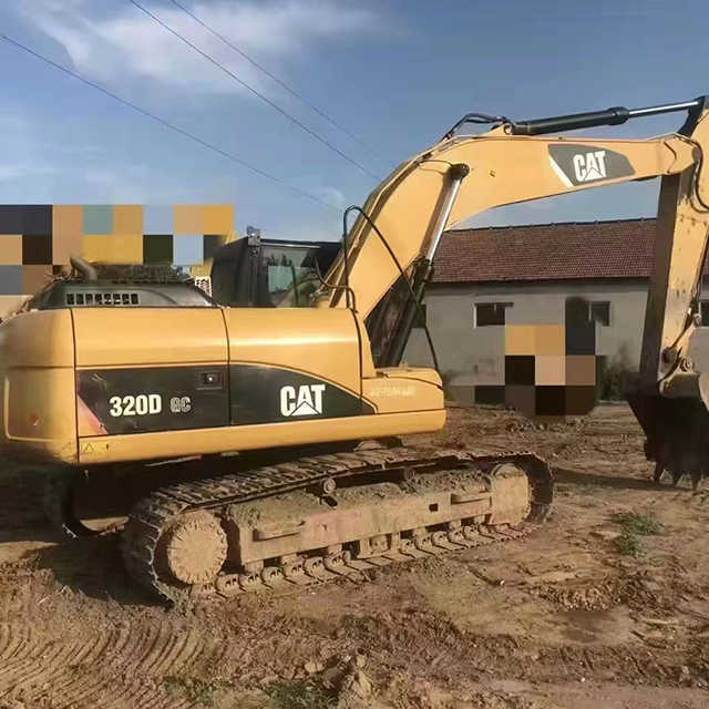 CAT320DGC Maquinaria de construcción Máquina de excavación Excavadora de ruedas hidráulica