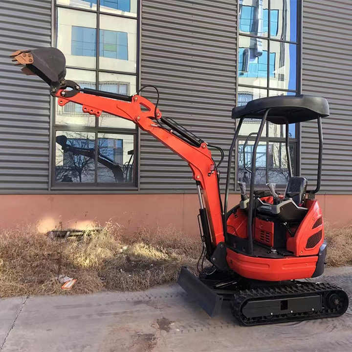 Price good small multi-function wheeled BJ17 excavator promotion mini excavator crawler machine